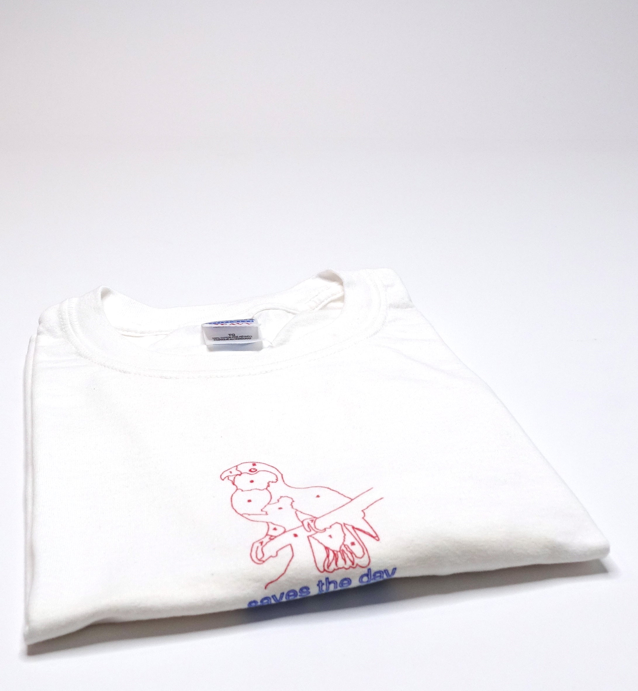 Saves The Day - Paint By Numbers Parrot Early 00's Tour Shirt Size XL