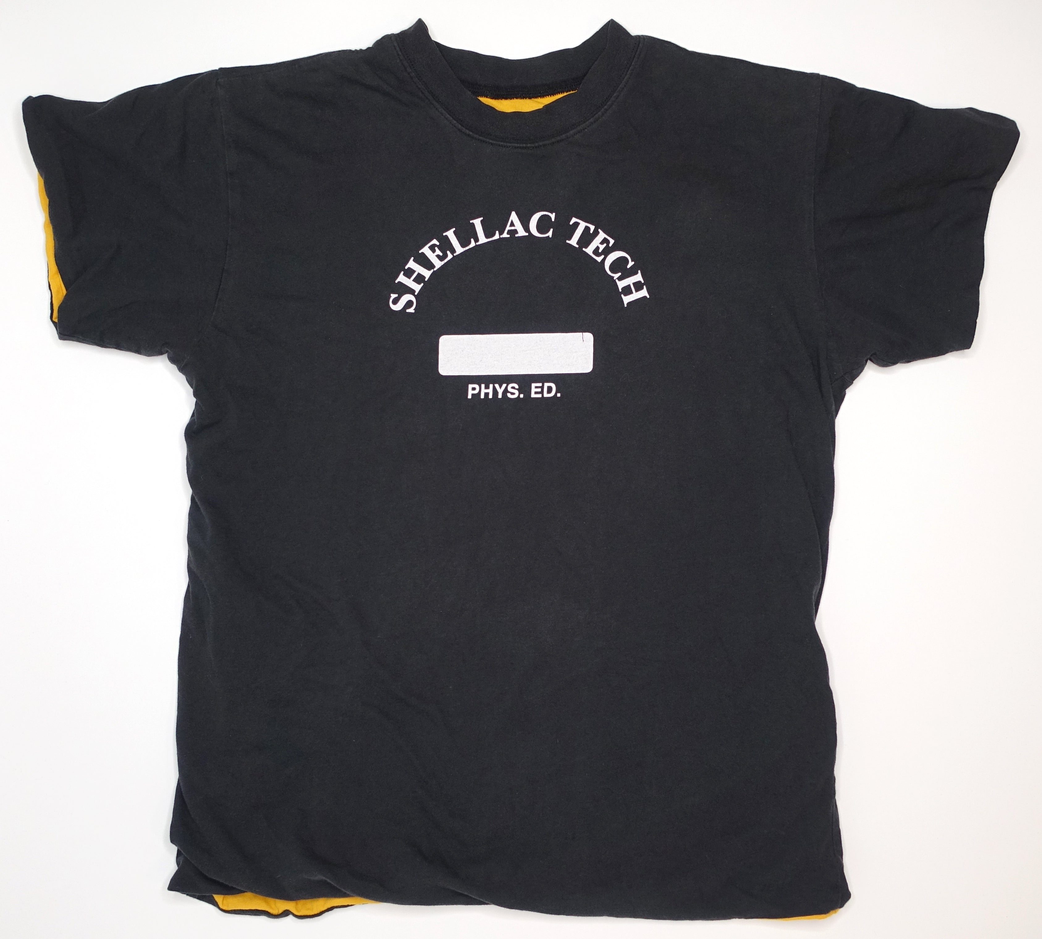 Shellac - Shellac Tech Physical Education Reversible Tour Shirt Size Large