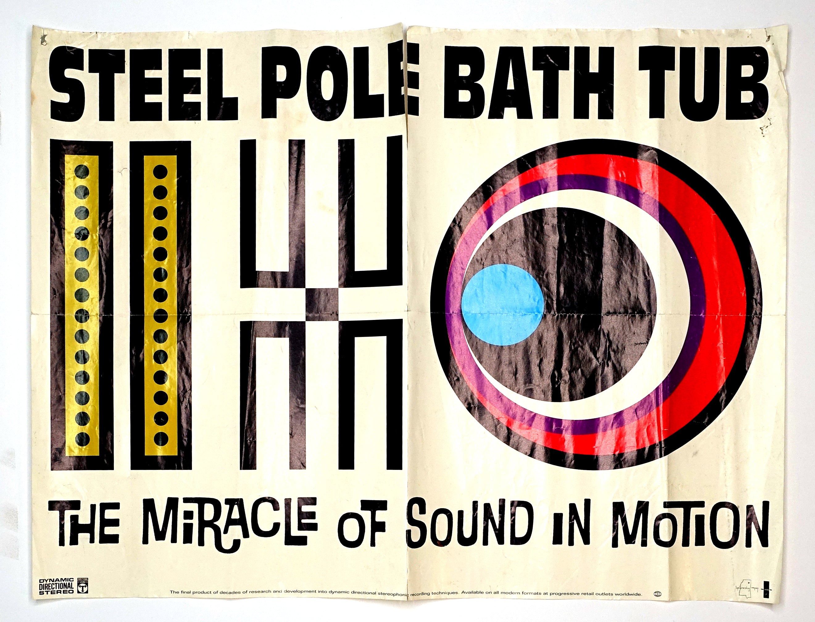 Steel Pole Bath Tub - The Miracle Of Sound In Motion Poster