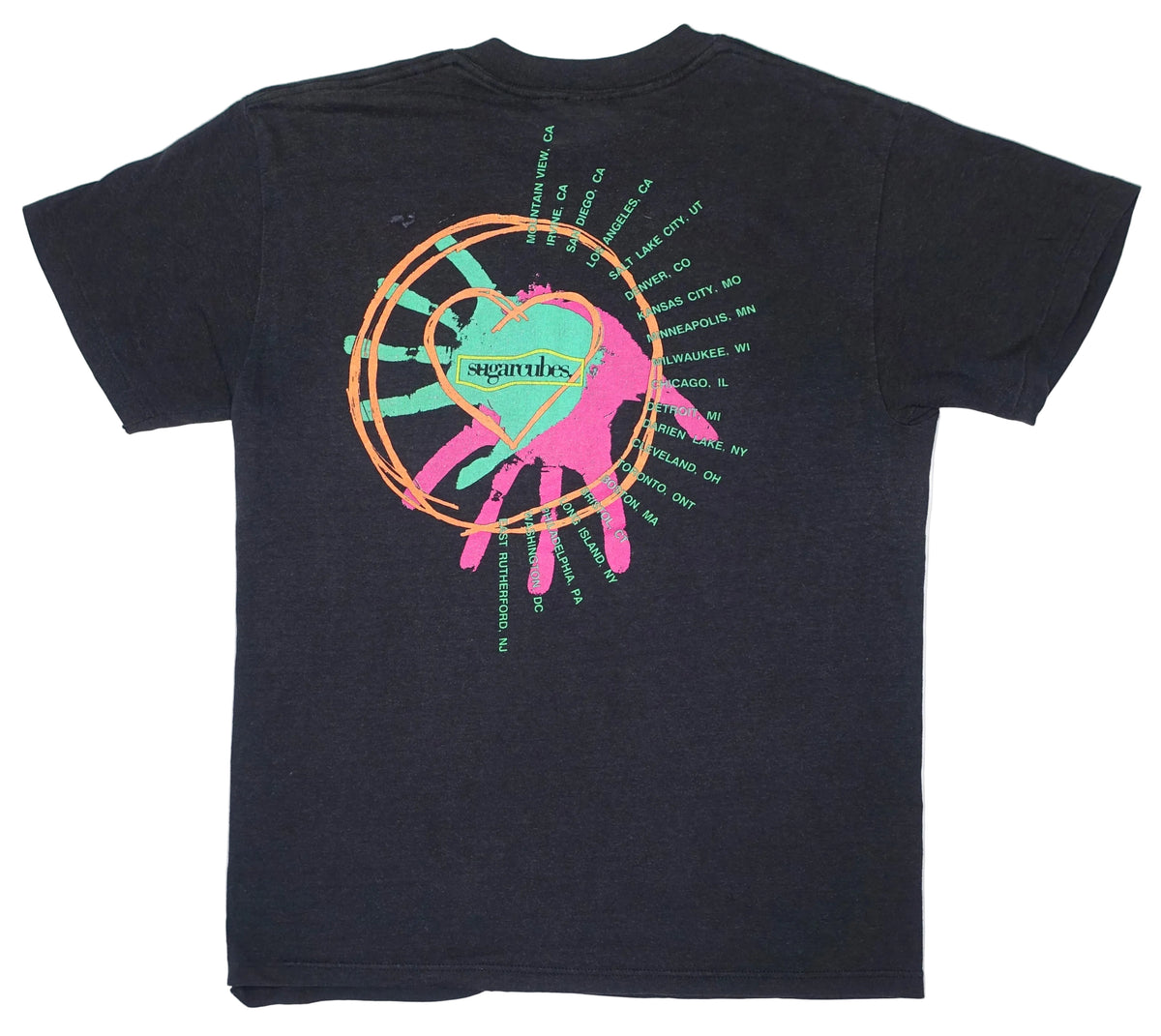Sugarcubes - Life's Too Good 1988 Tour Shirt Size Large