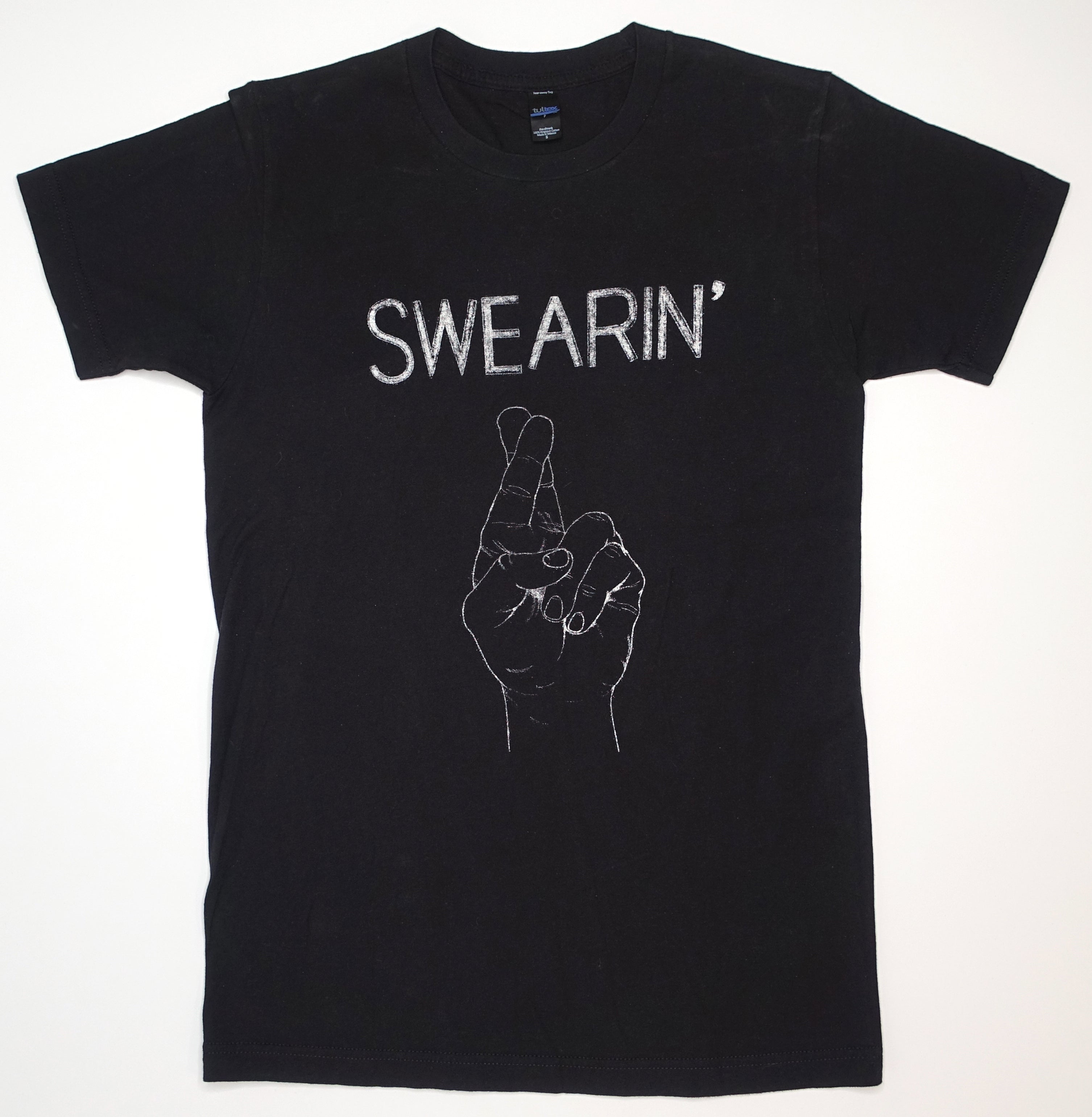 Swearin' - Fingers Crossed Tour Shirt Size Small