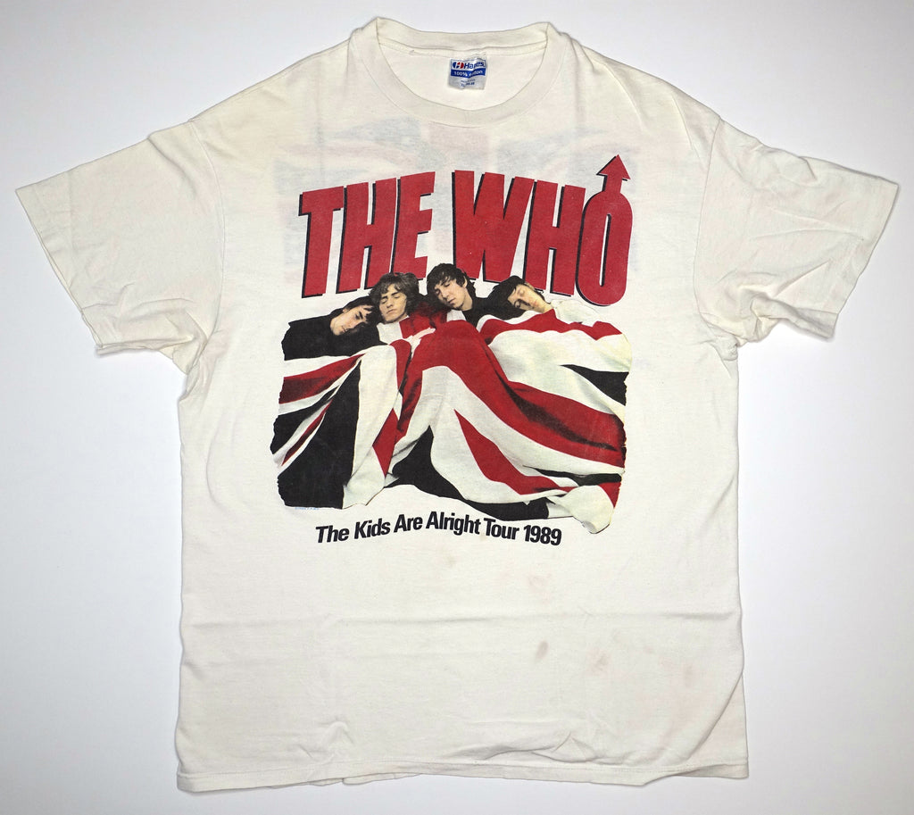 the Who – The Kids Are Alright 1989 US Tour Shirt Size XL / Large