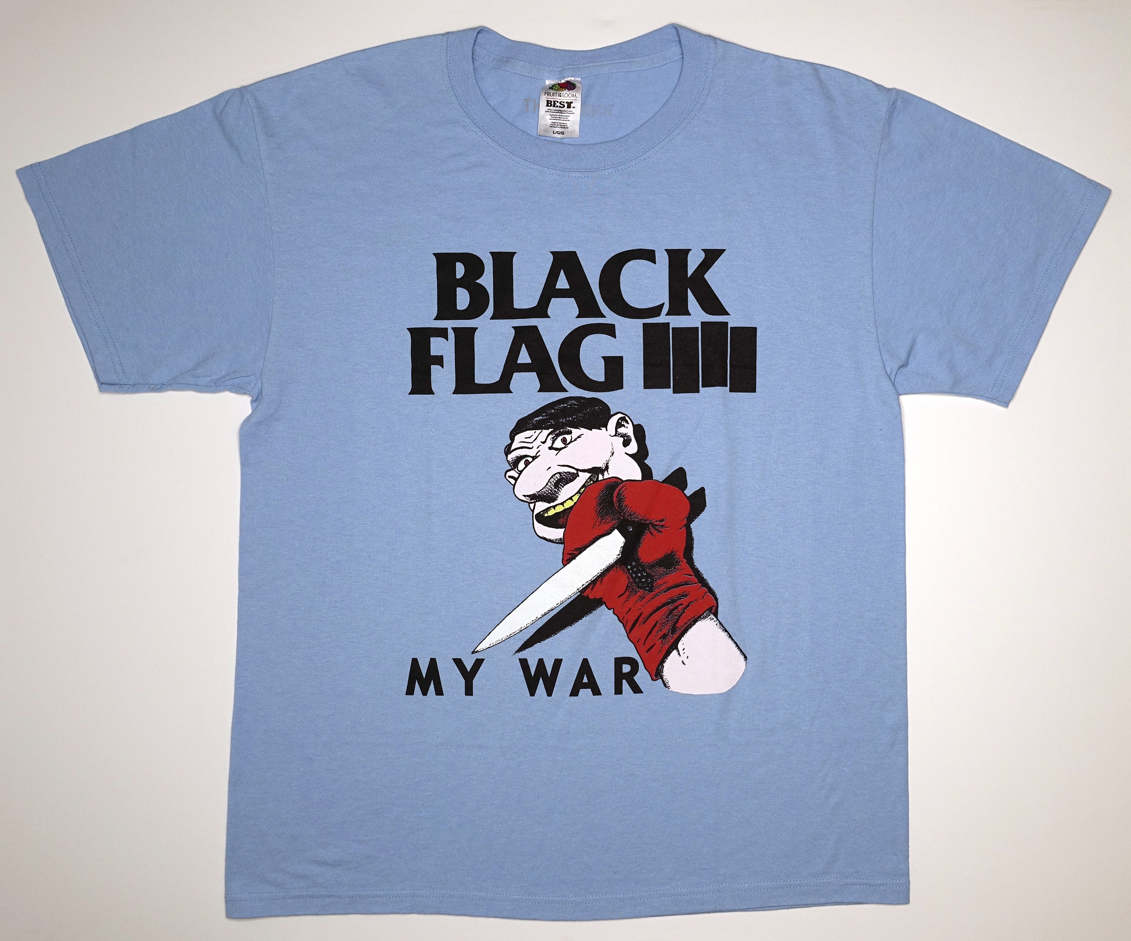 激安本物 Black Black Flag My SSTオフィシャル War Vintage T-Shirt (M) T-Shirt  SSTオフィシャル レコード