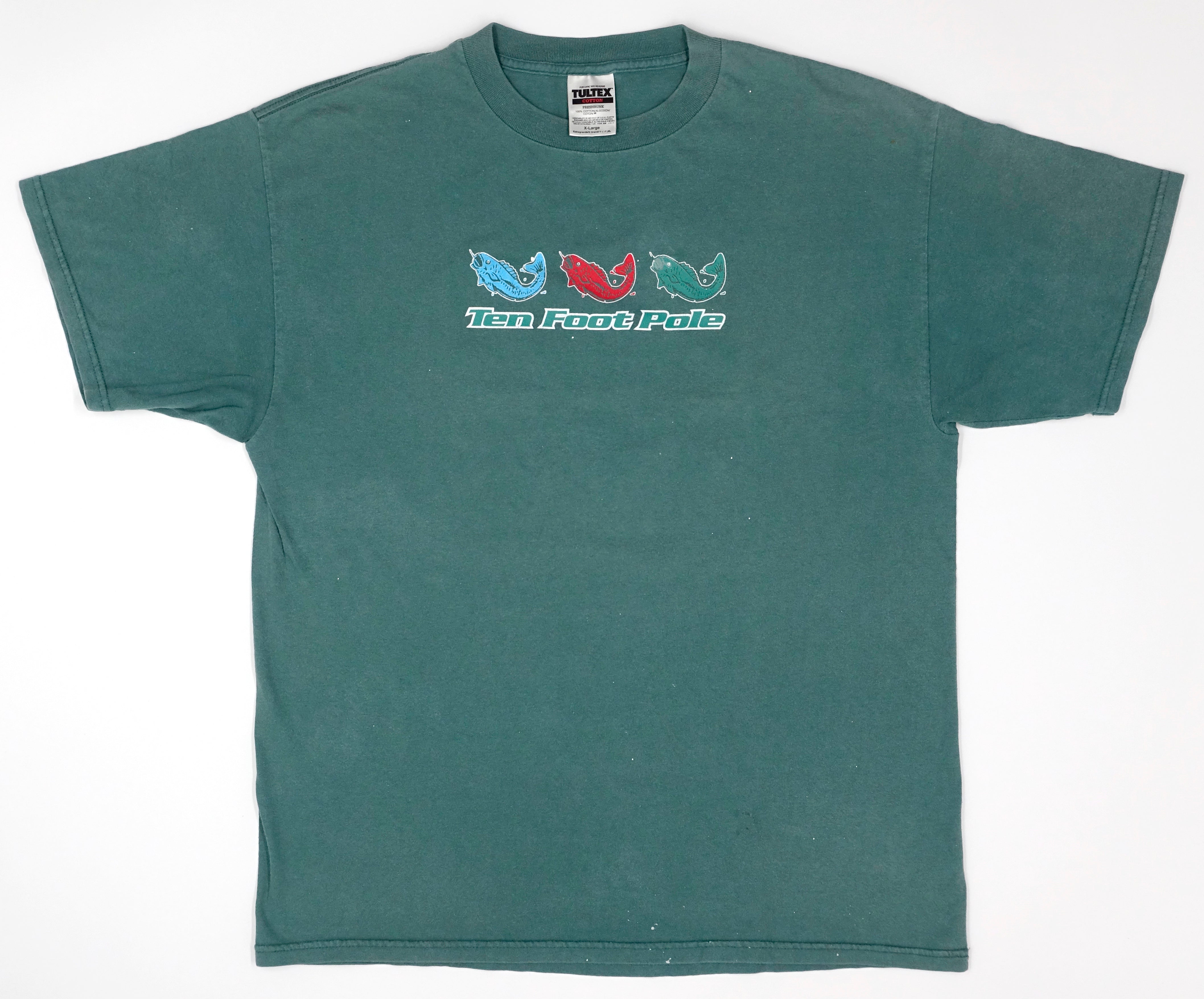 Ten Foot Pole ‎– Triple Fish 90's Tour Shirt Size XL