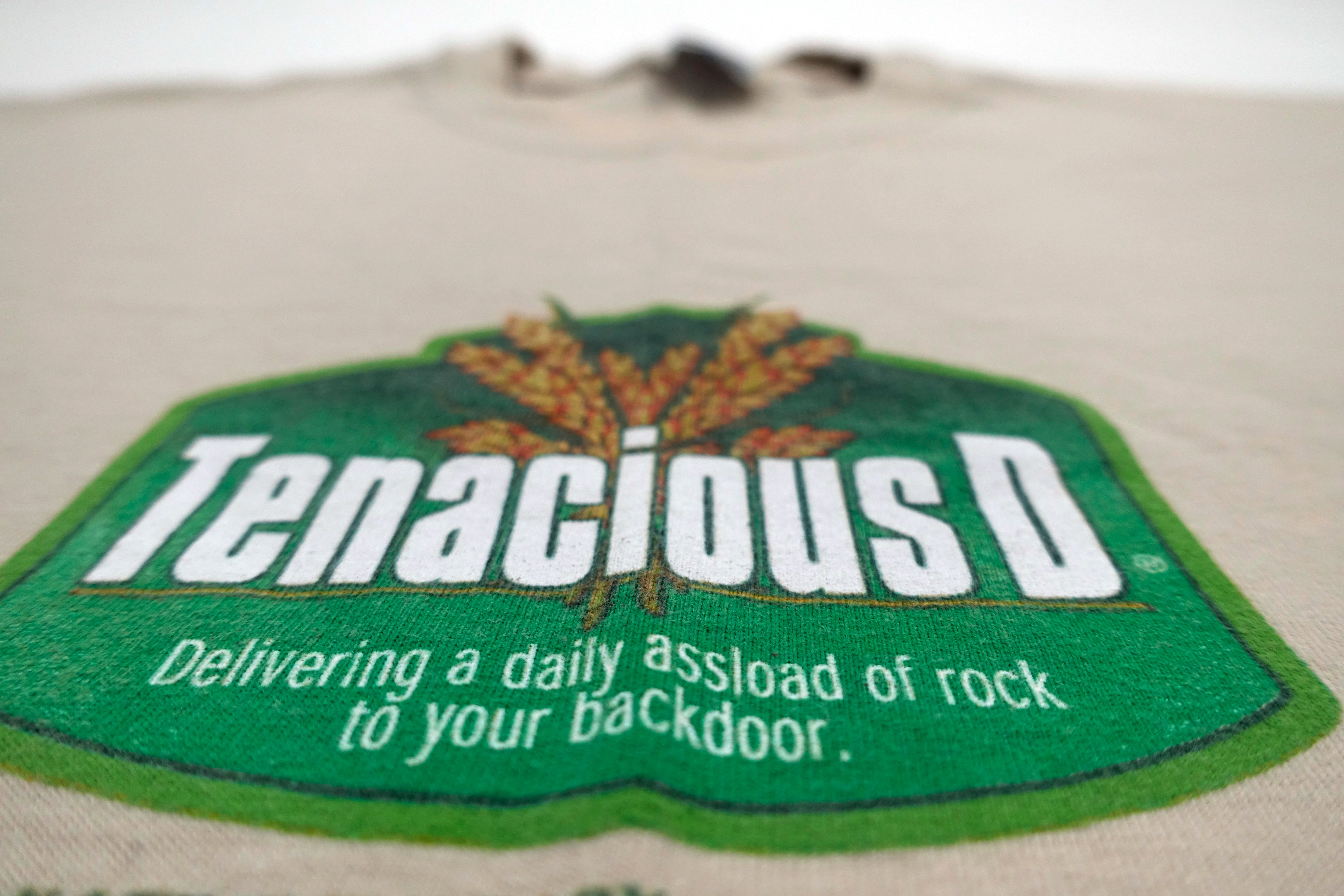 Tenacious D – Metamucil 2001 Tour Shirt Hanes Size Large