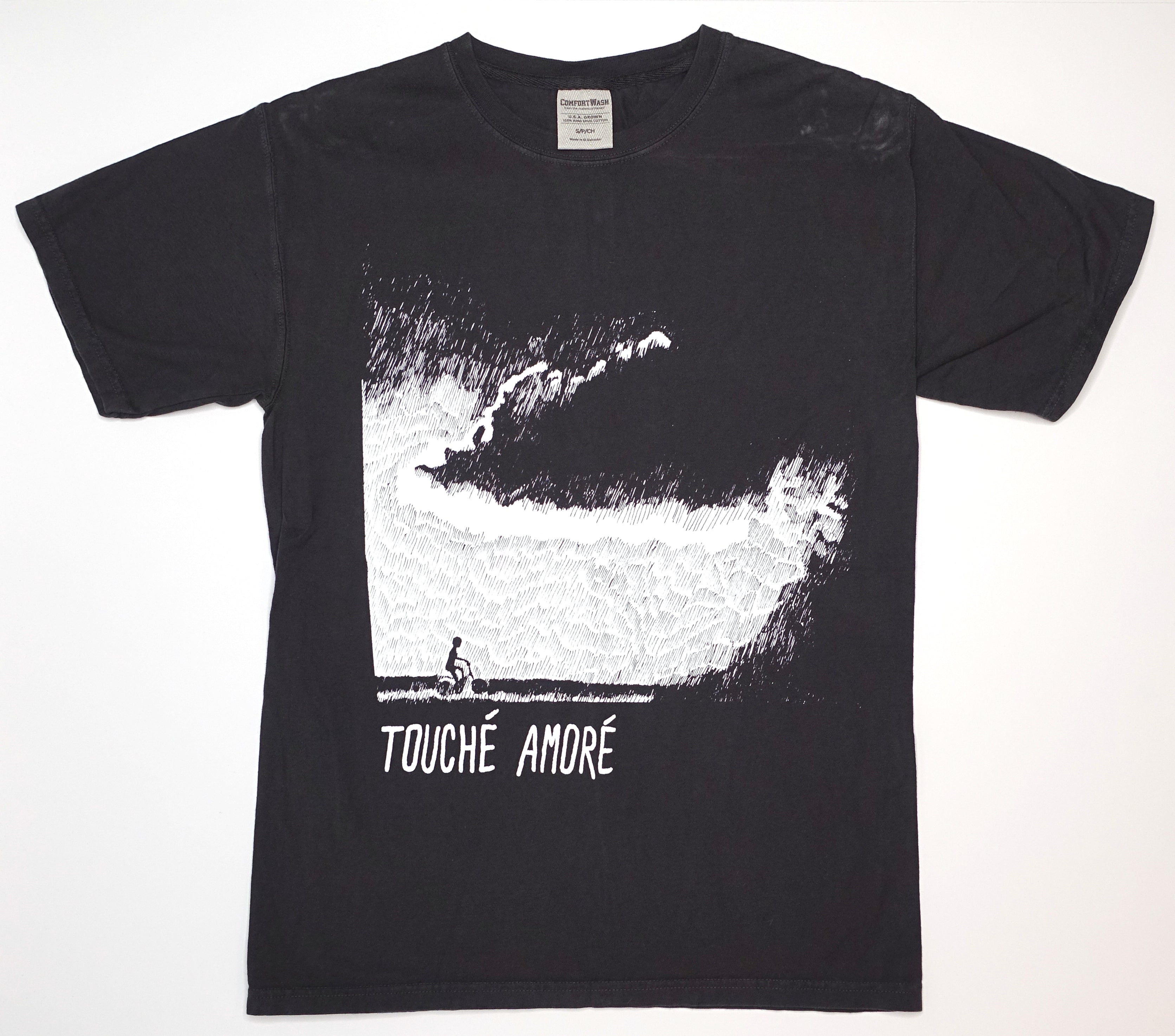 Touché Amoré - Bicycle Rider Tour Shirt Size Small