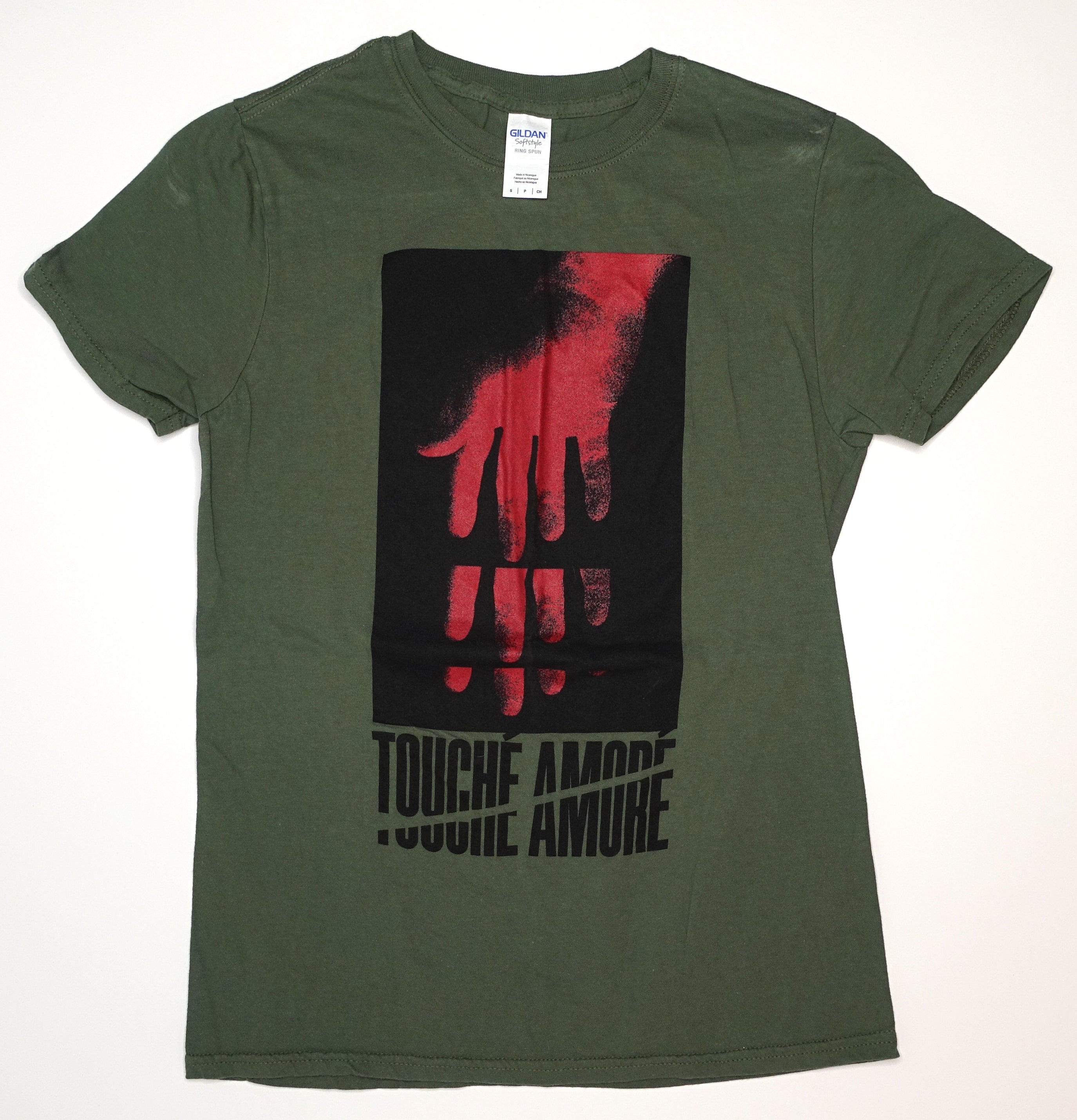 Touché Amoré - Hand Tour Shirt Size Small