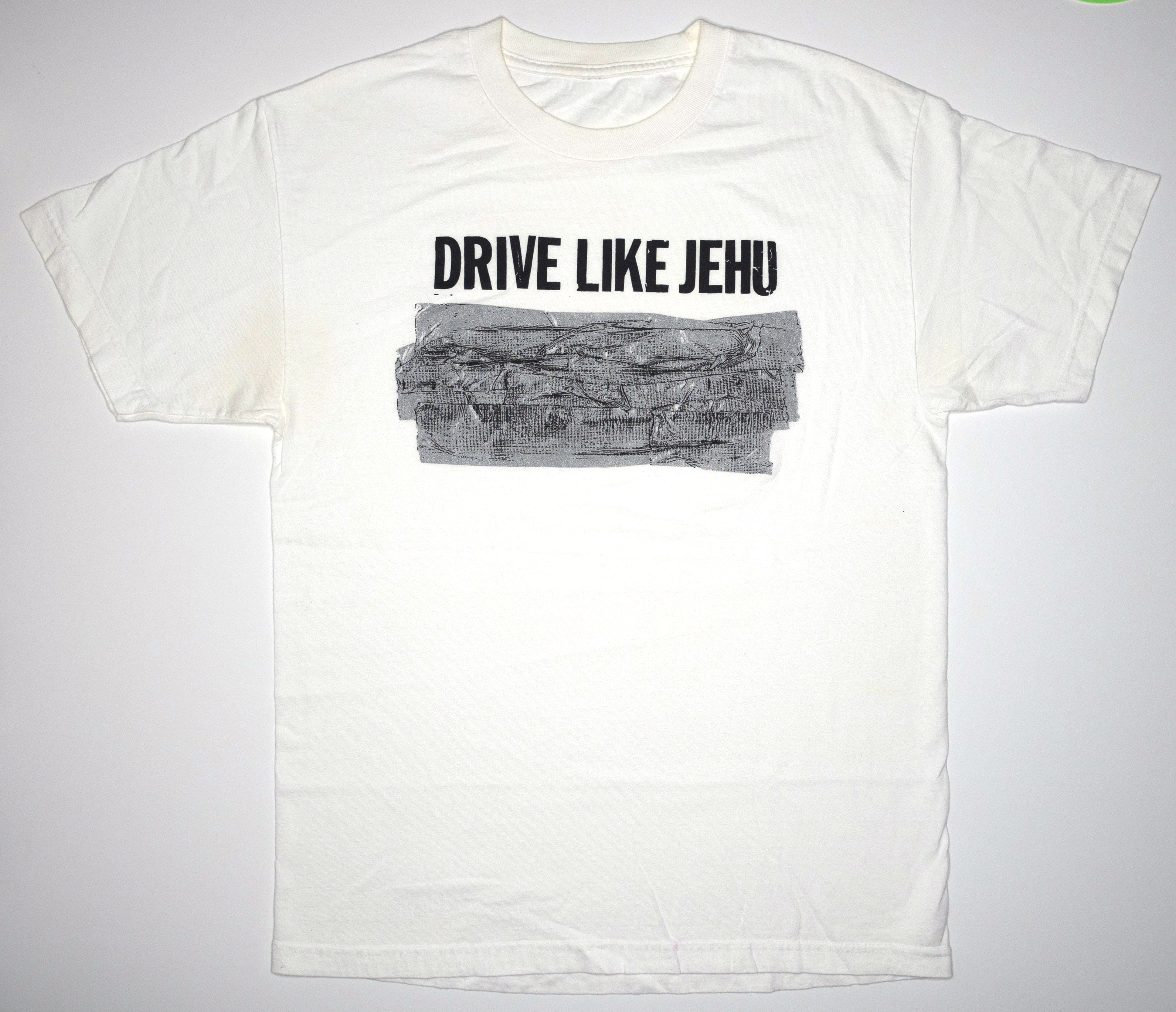 Drive Like Jehu - S/T Duct Tape Tour Shirt Size Large (White)