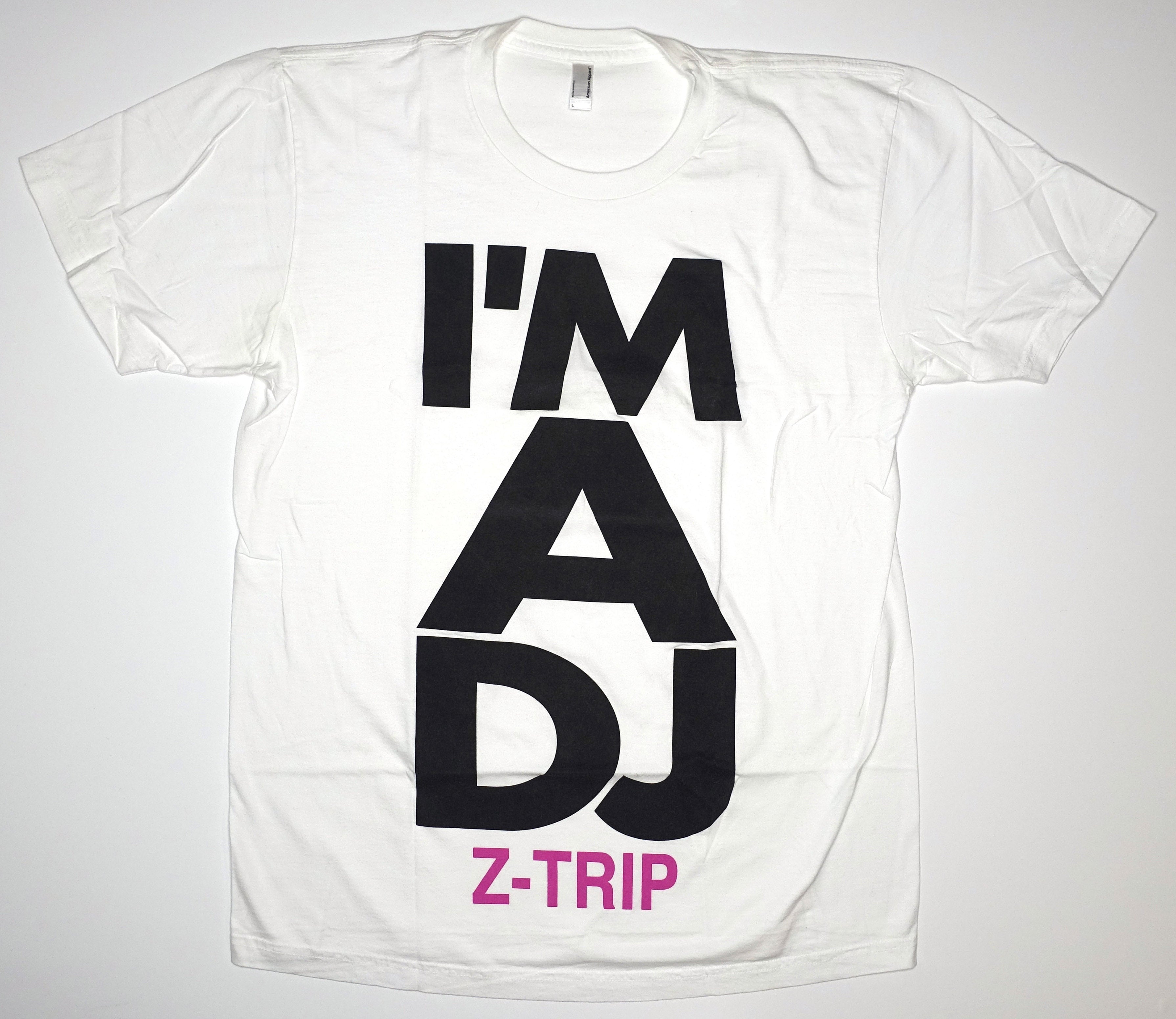 Z-Trip – I'm Not A DJ Tour Shirt Size Large