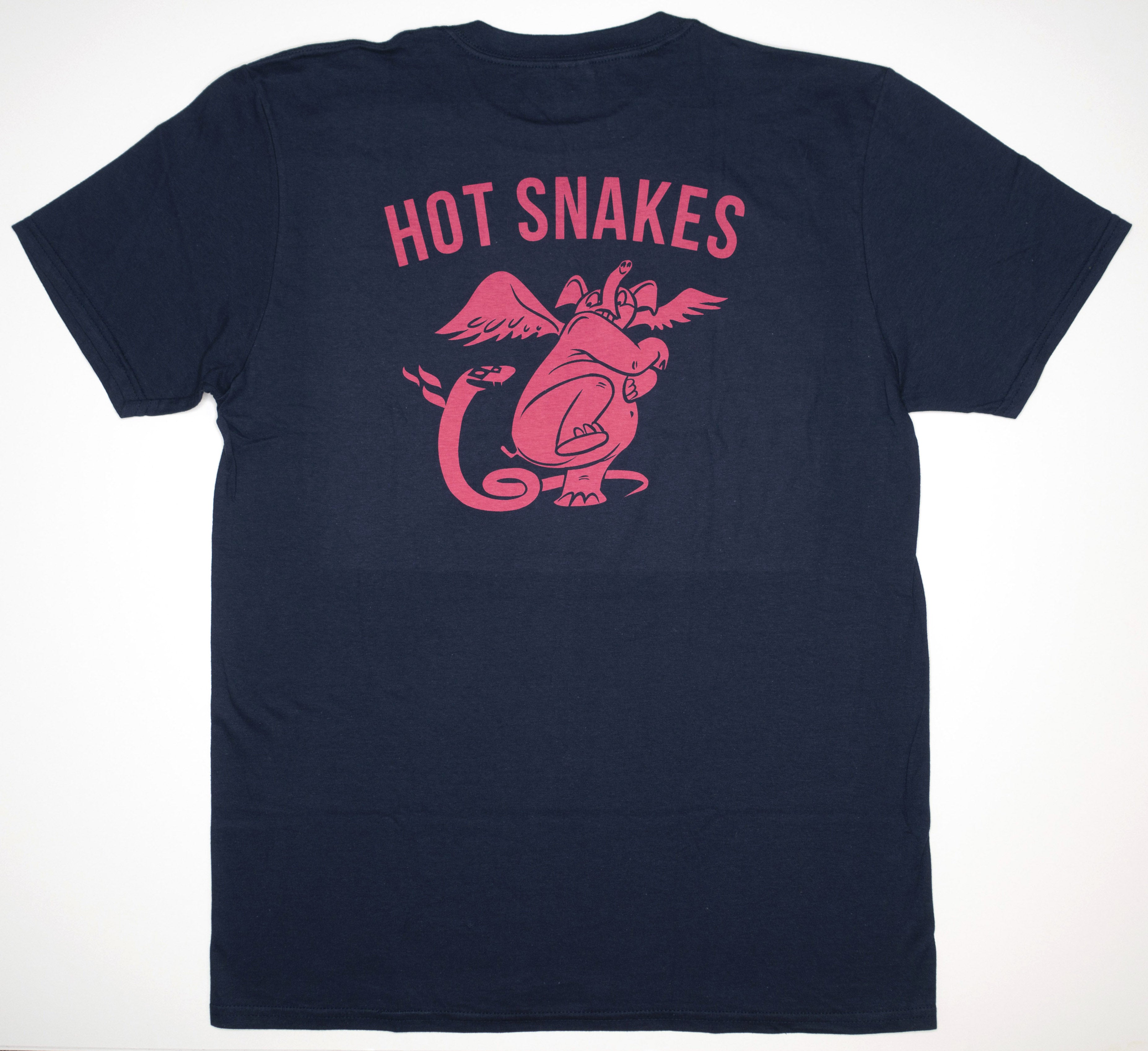 Hot Snakes - Snake Vs. Elephant Tour Shirt Size Large