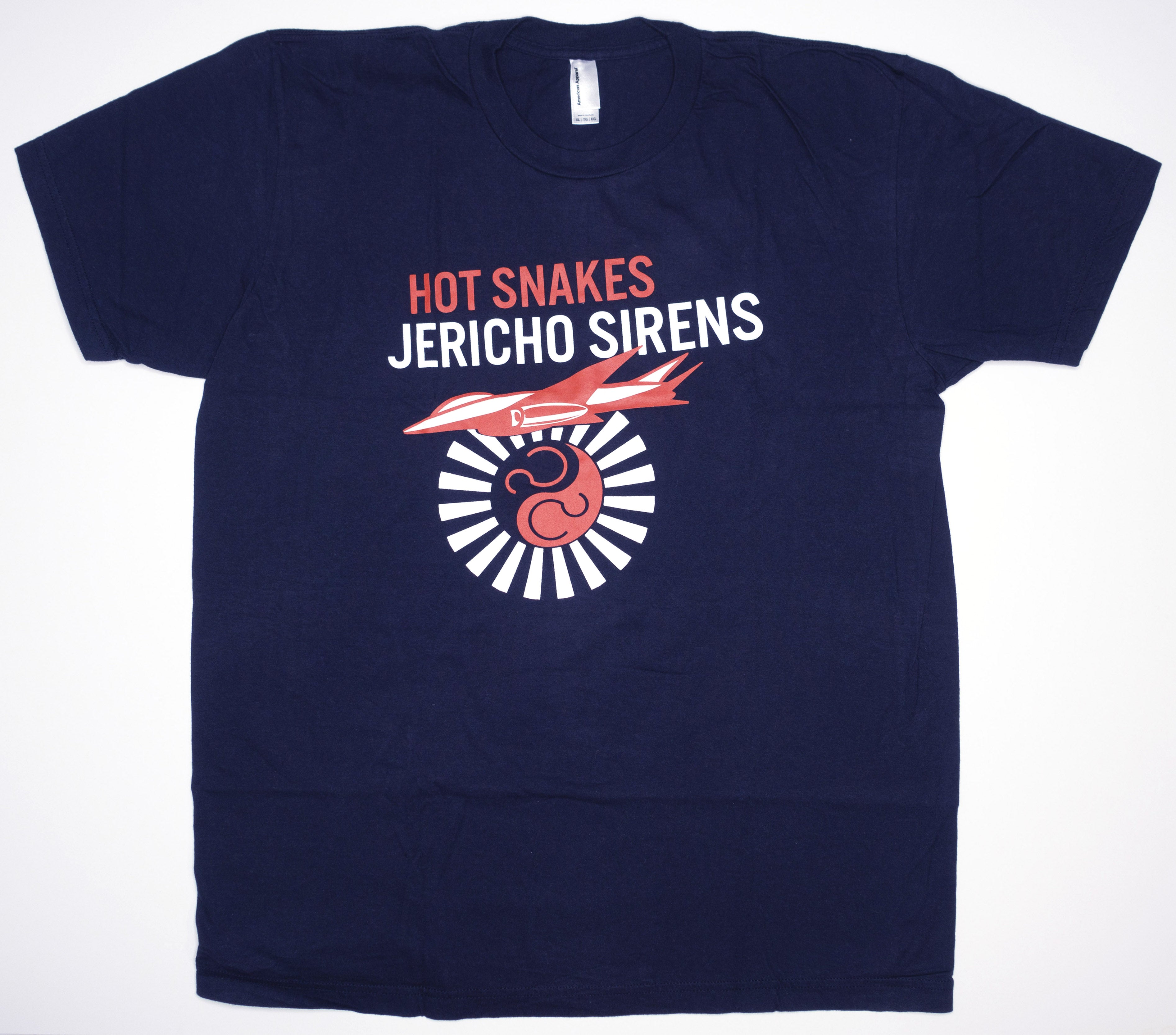 Hot Snakes - Jericho Sirens Tour Shirt Size Large
