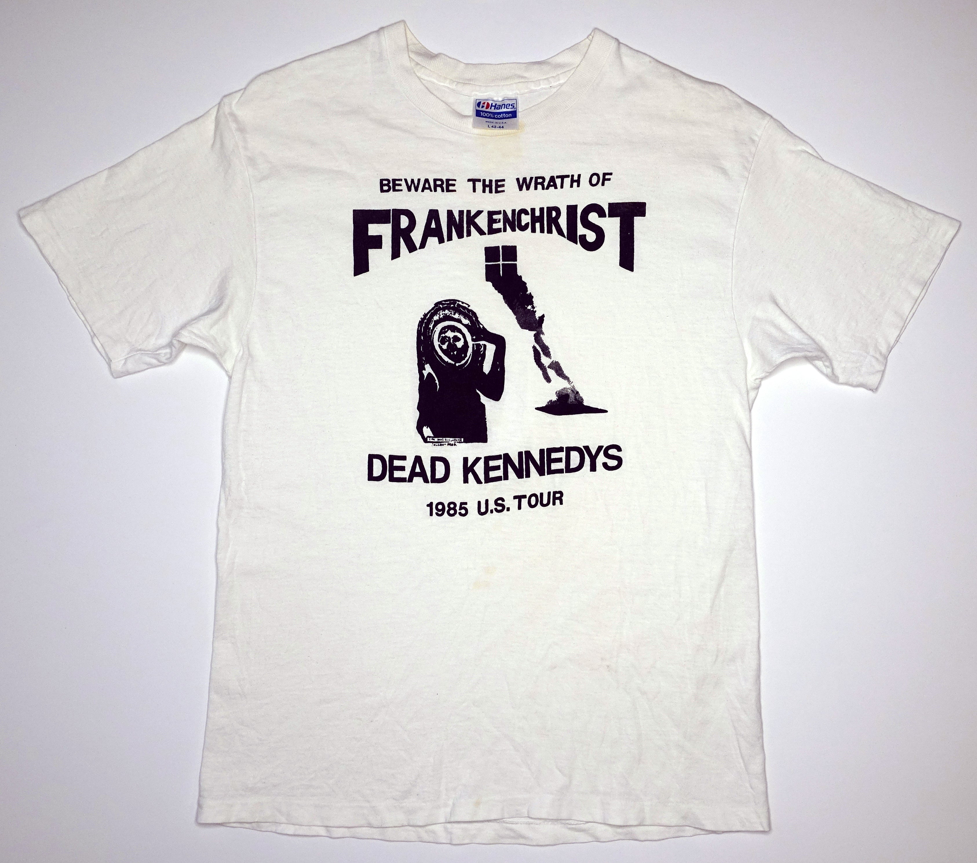 Dead Kennedys - Frankenchrist 1985 US Tour Shirt Size Large