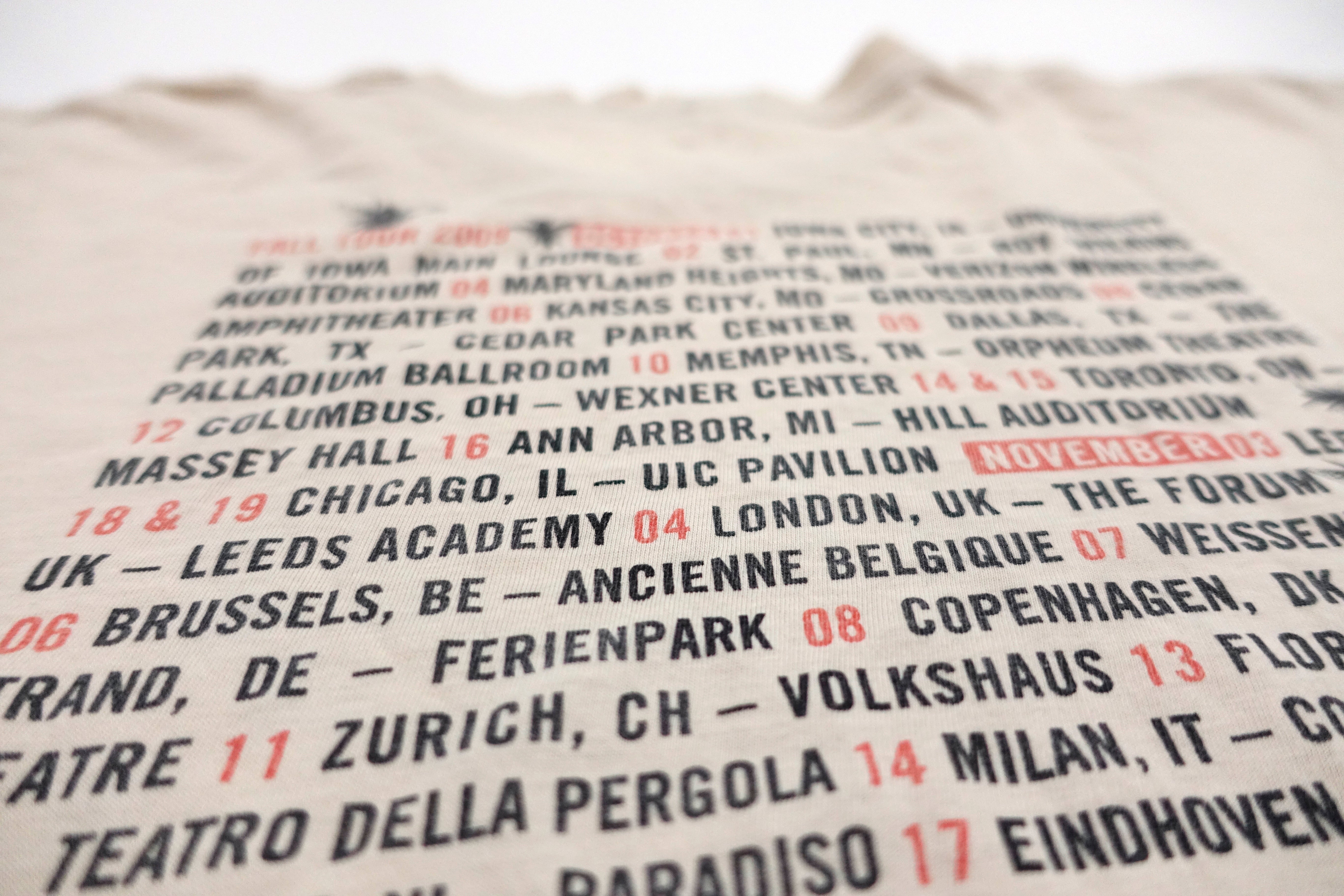 Wilco ‎– Wilco (The Album) 2009 World Tour Shirt Size Large