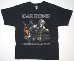 Iron Maiden – A Matter Of Life And Death Tour Shirt Size Large