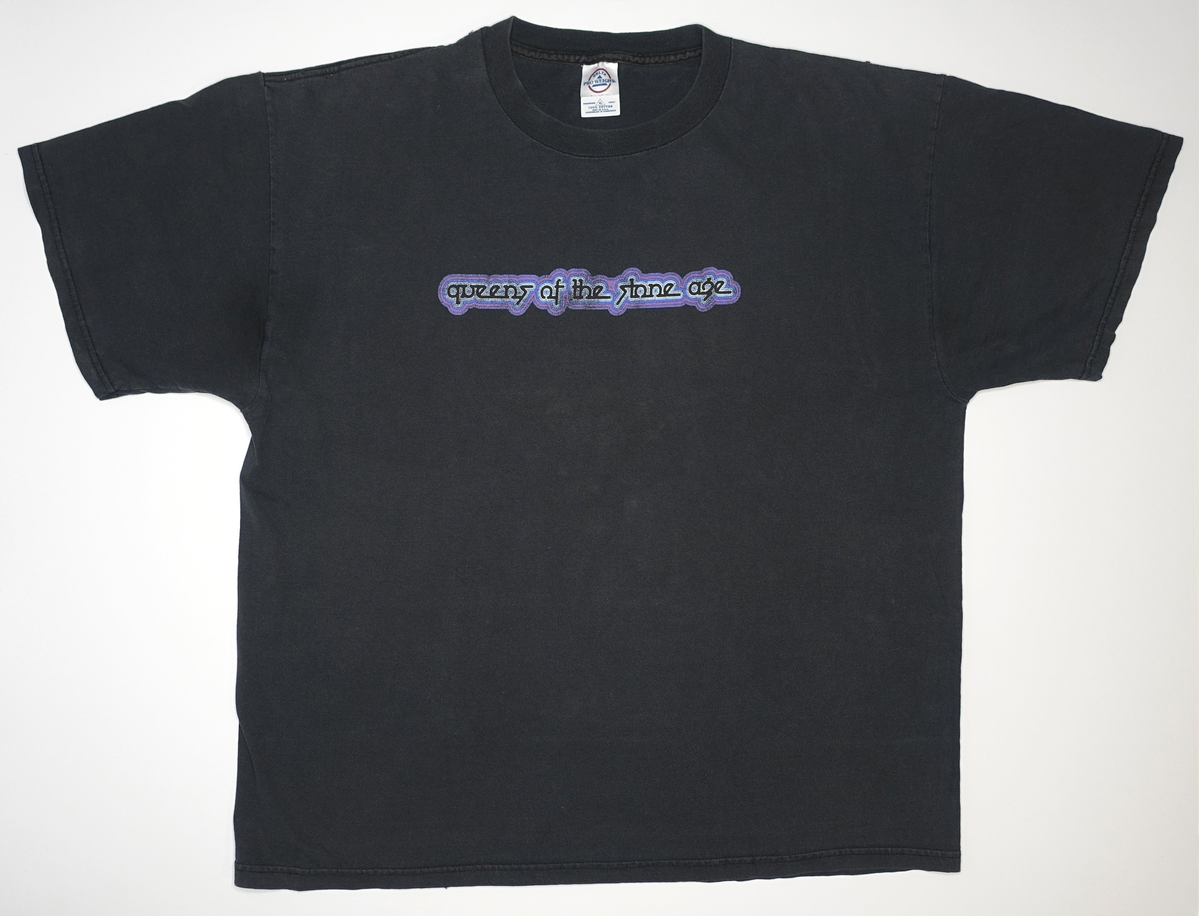 Queens Of The Stone Age – S/T Purple Logo 90's Tour Shirt Size XL