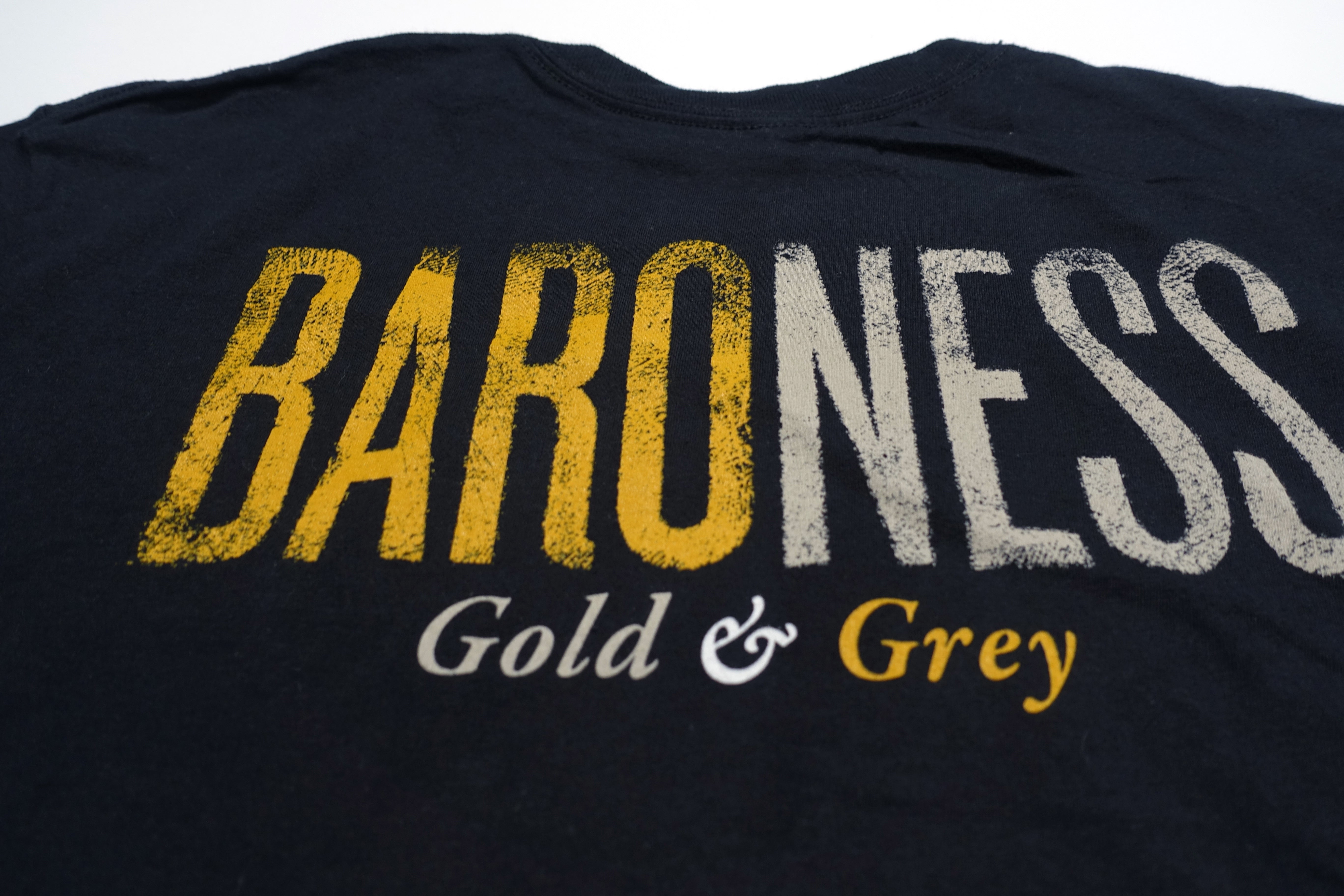 Baroness – Gold & Grey Album 2019 Tour Shirt Size Large