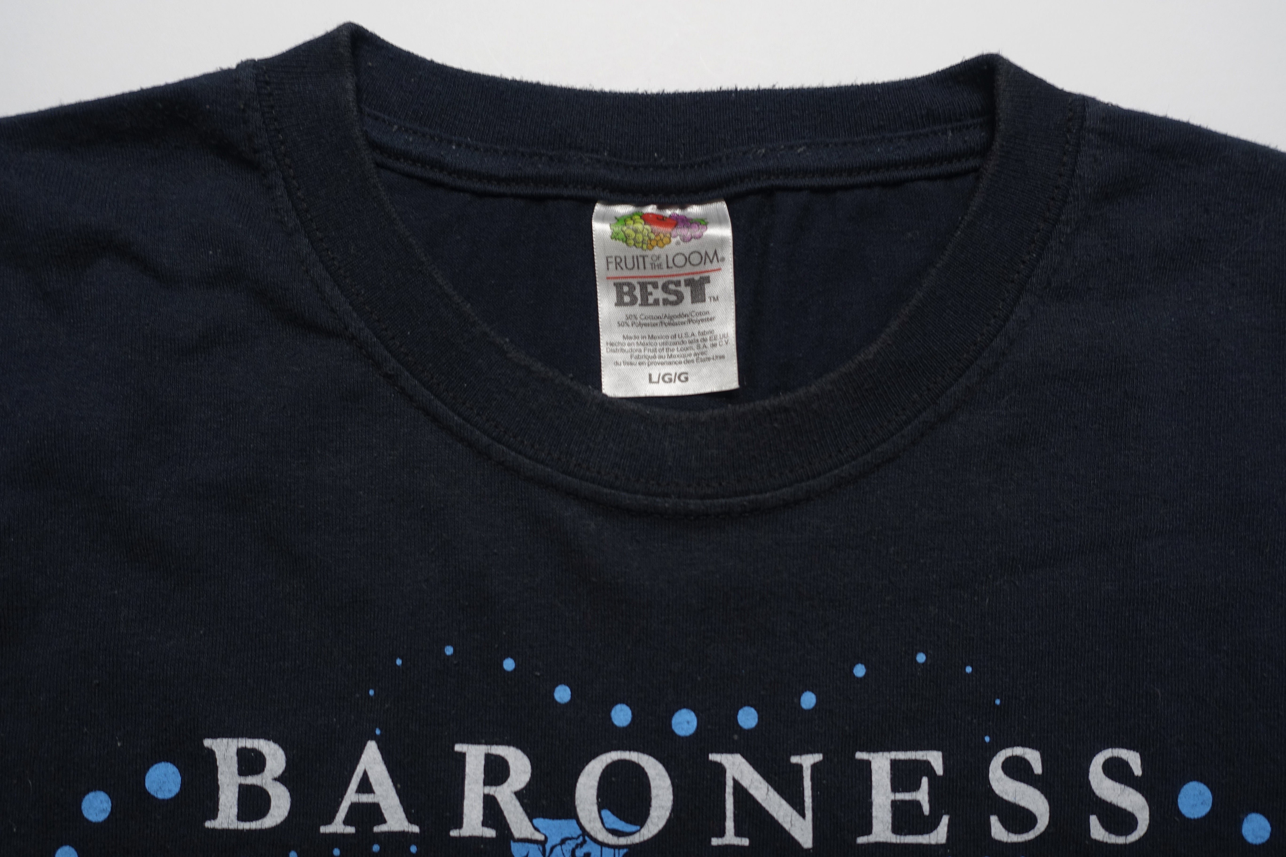 Baroness – Blue Skull Tour Shirt Size Large