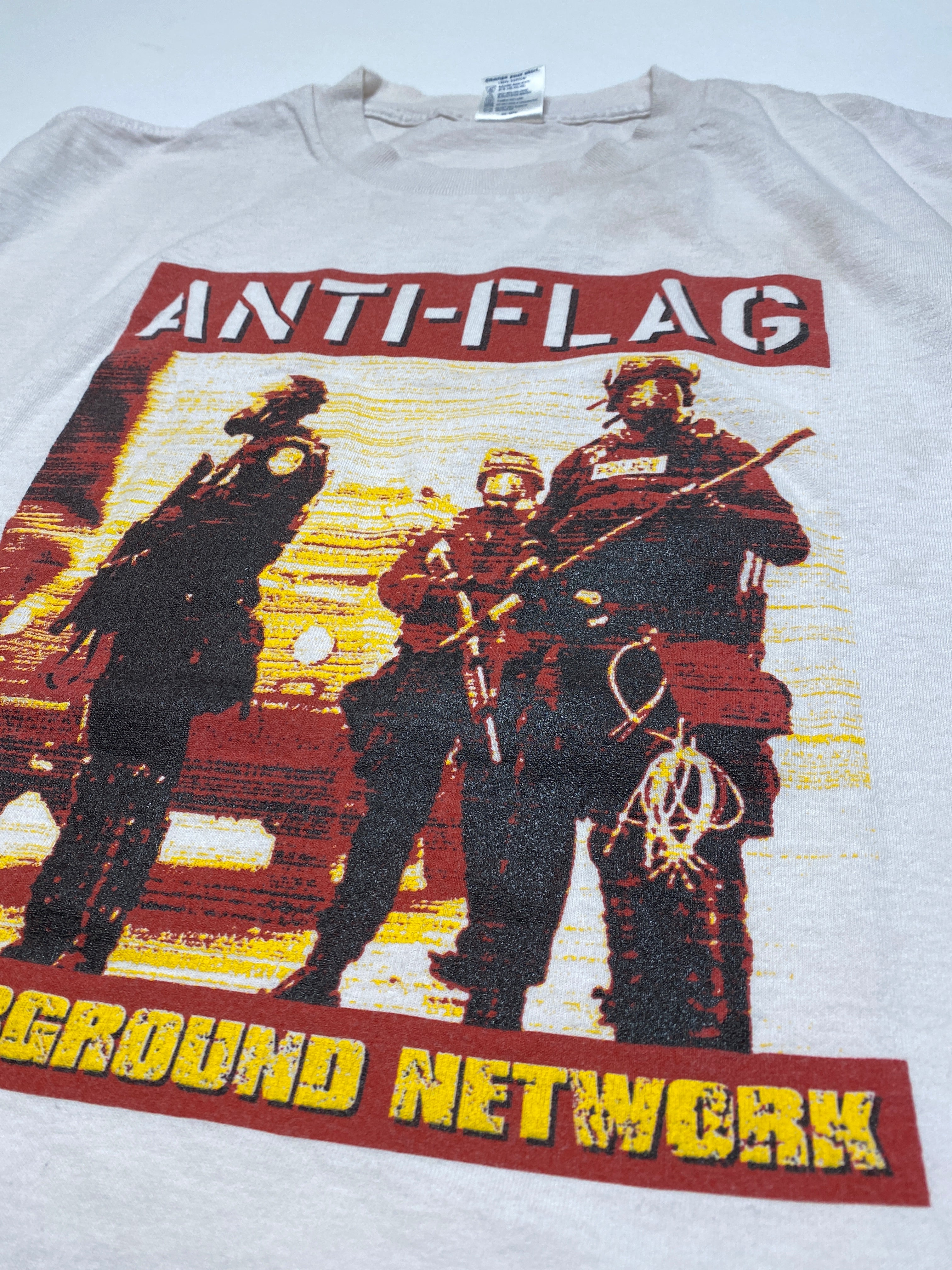 Anti-Flag - Underground Network 2001 Tour Shirt Size XL