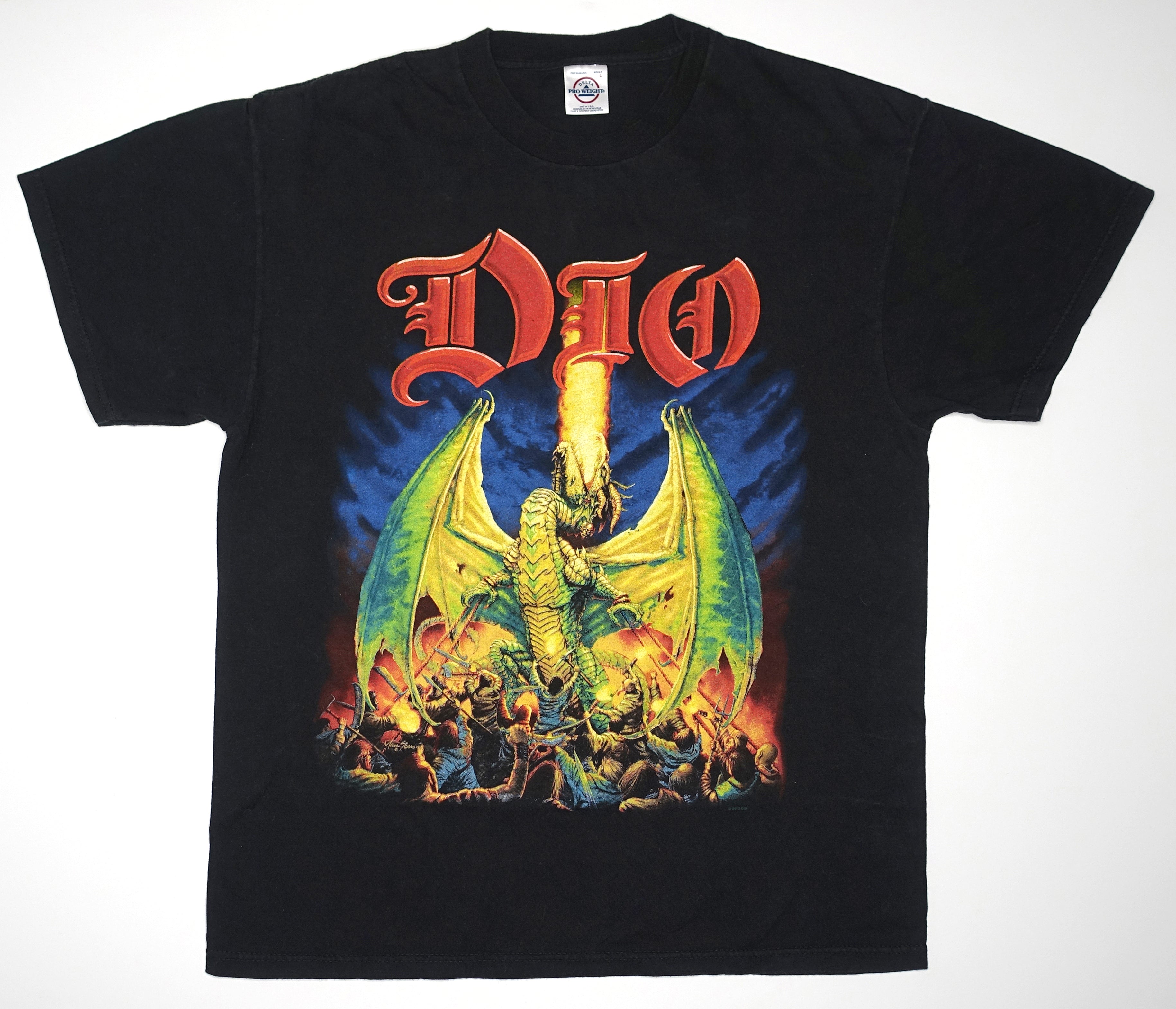 Dio – Killing The Dragon 2002 Tour Shirt Size Large