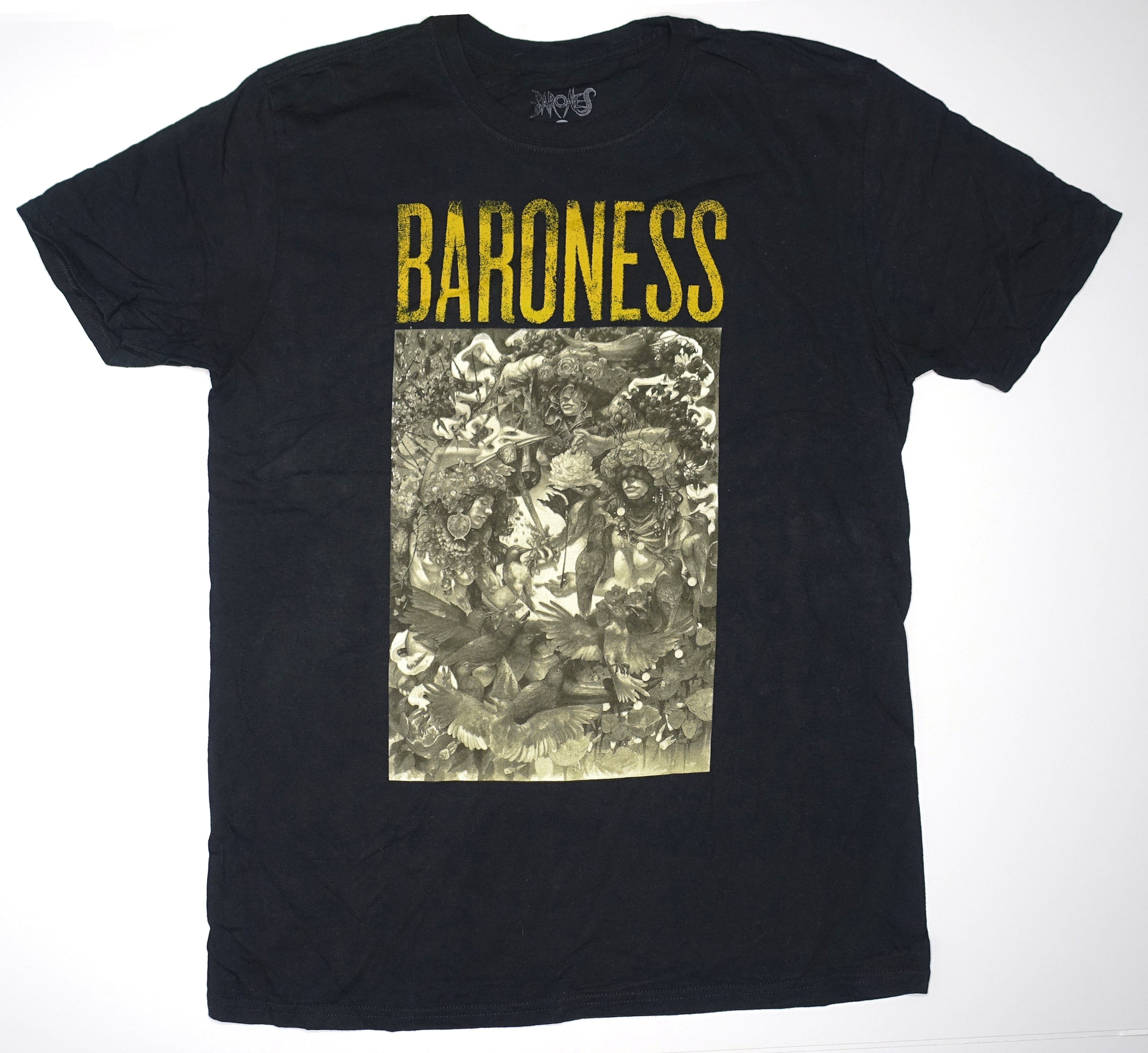 Baroness – Gold & Grey Album 2019 Tour Shirt Size Large