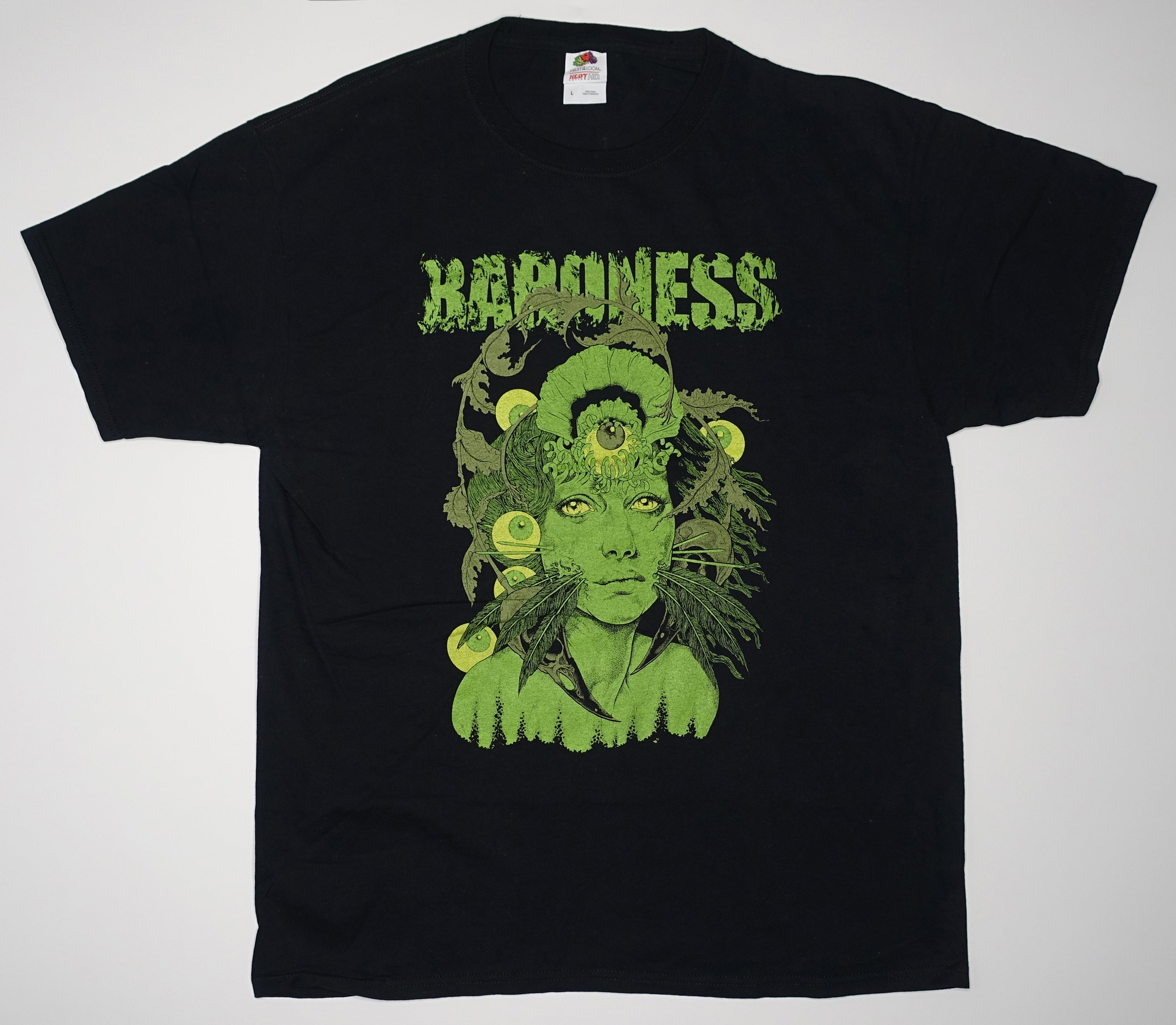 Baroness – Yellow & Green Album 2012 Tour Shirt Size Large