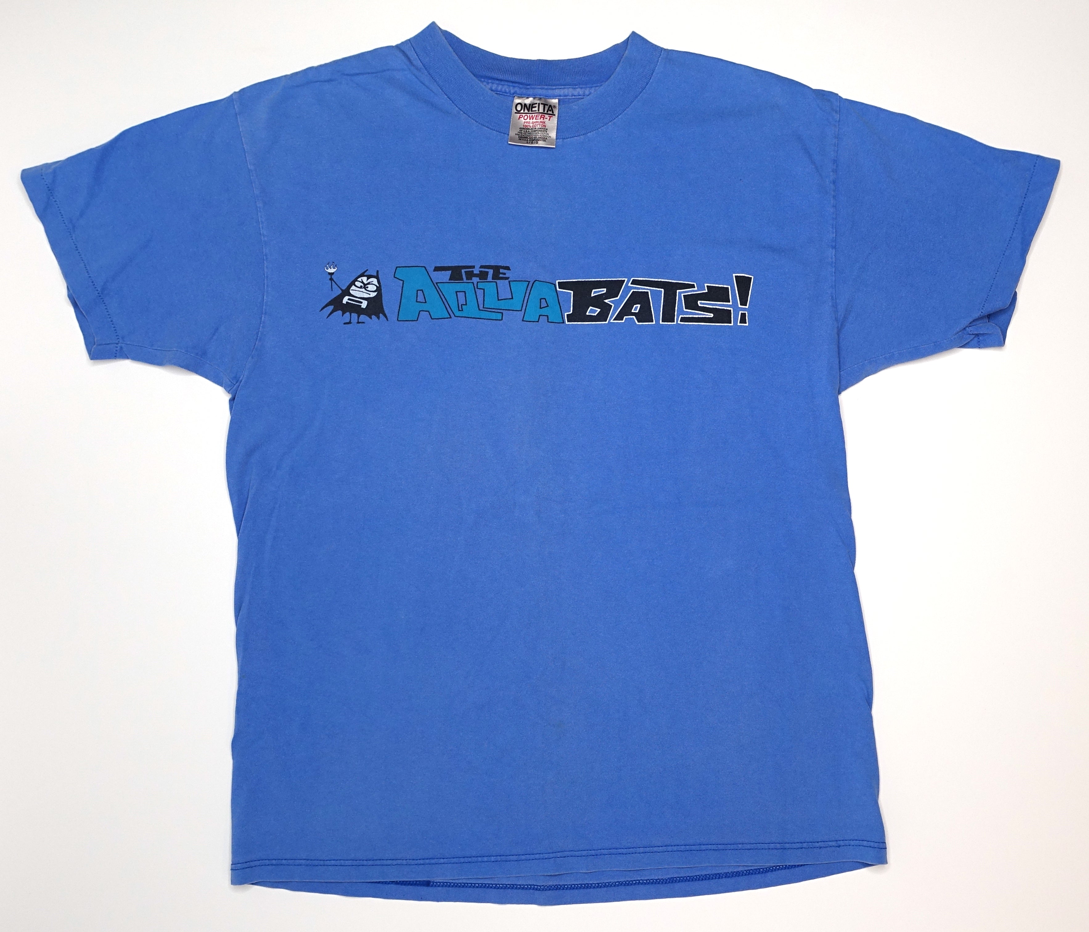 the Aquabats - Classic Logo 90's Tour Shirt Size Large
