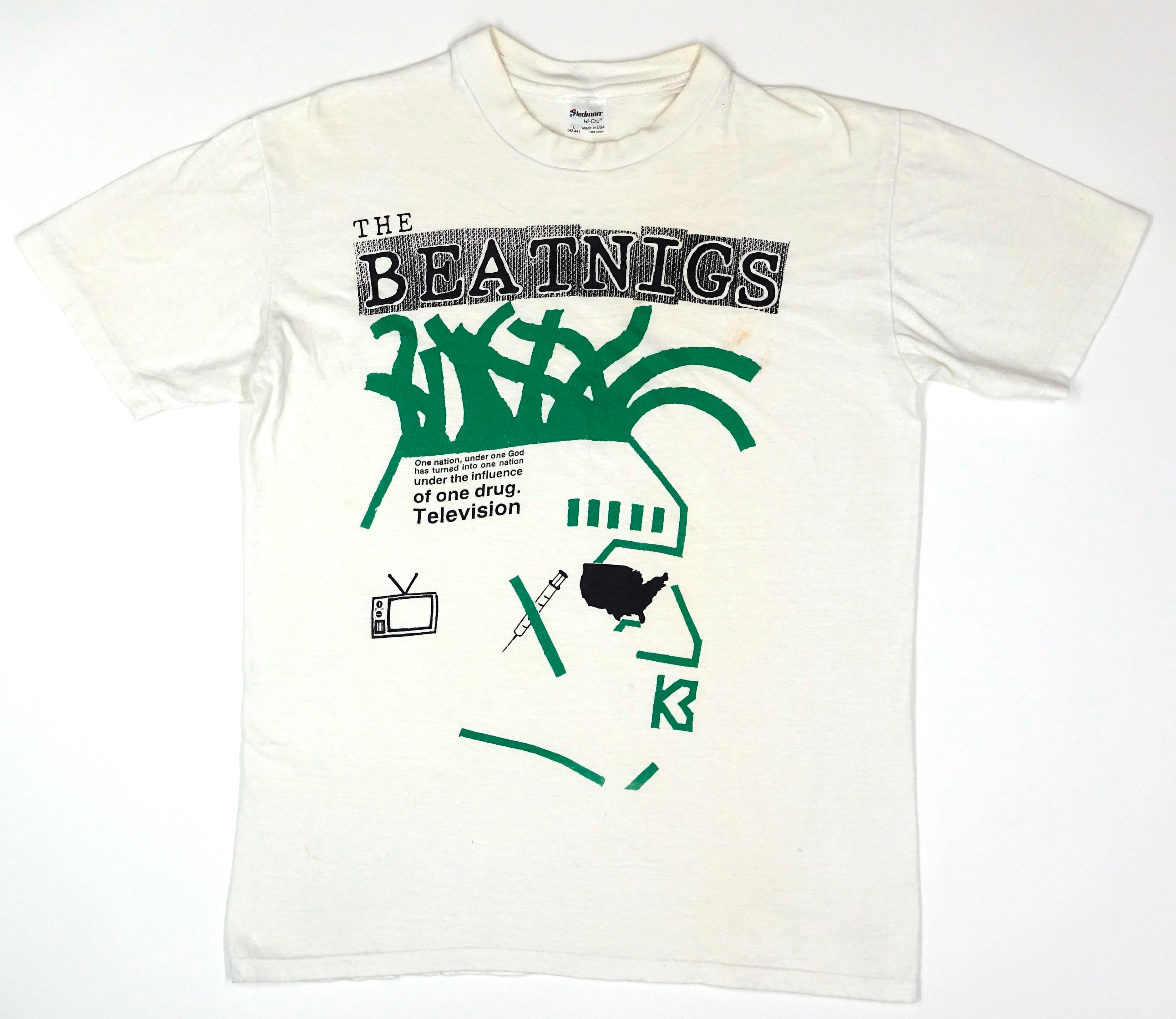 the Beatnigs - Self Titled 1988 Tour Shirt Size Large