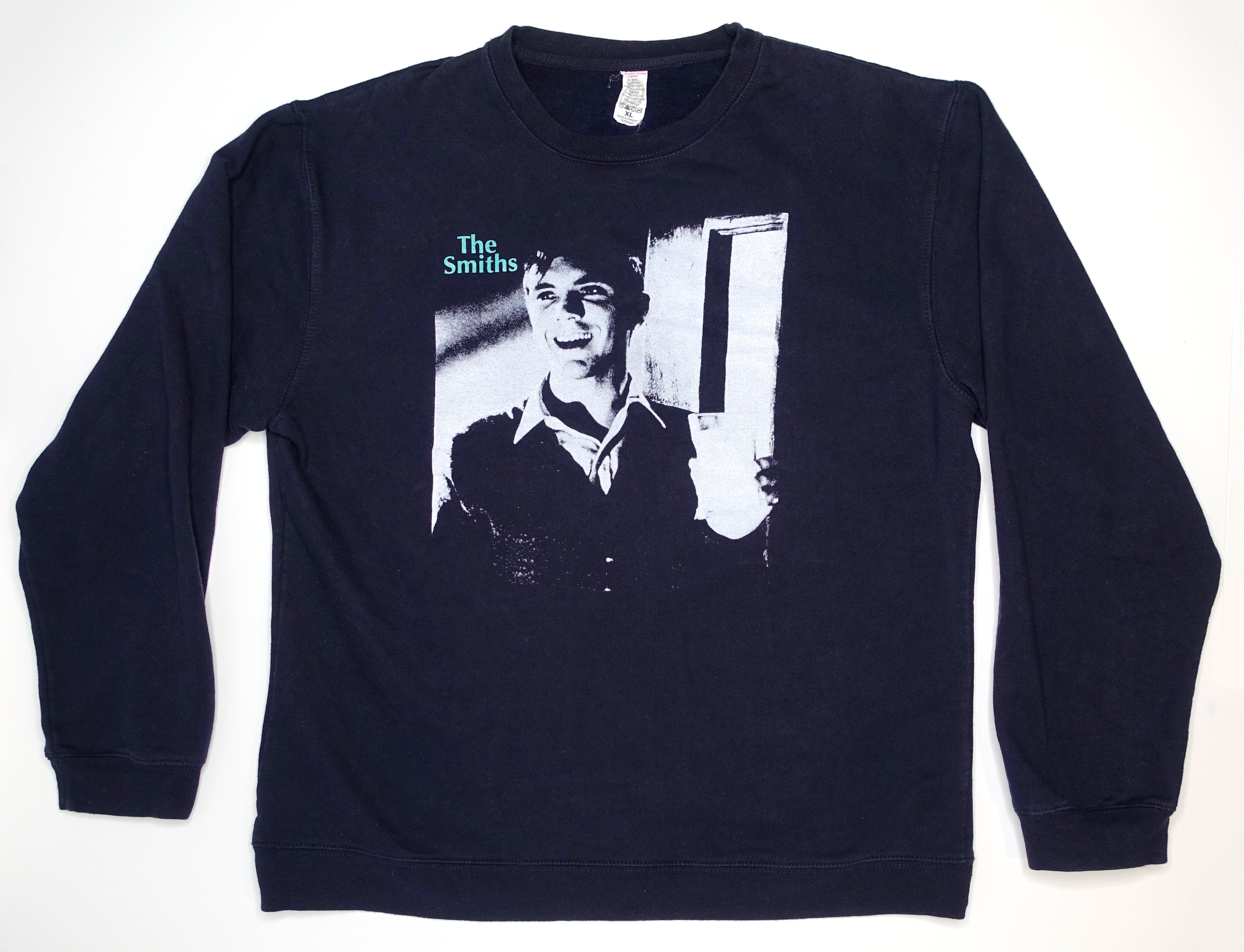 the Smiths - What Difference Does It Make? Navy Sweat Shirt (Bootleg by Me) Size XL