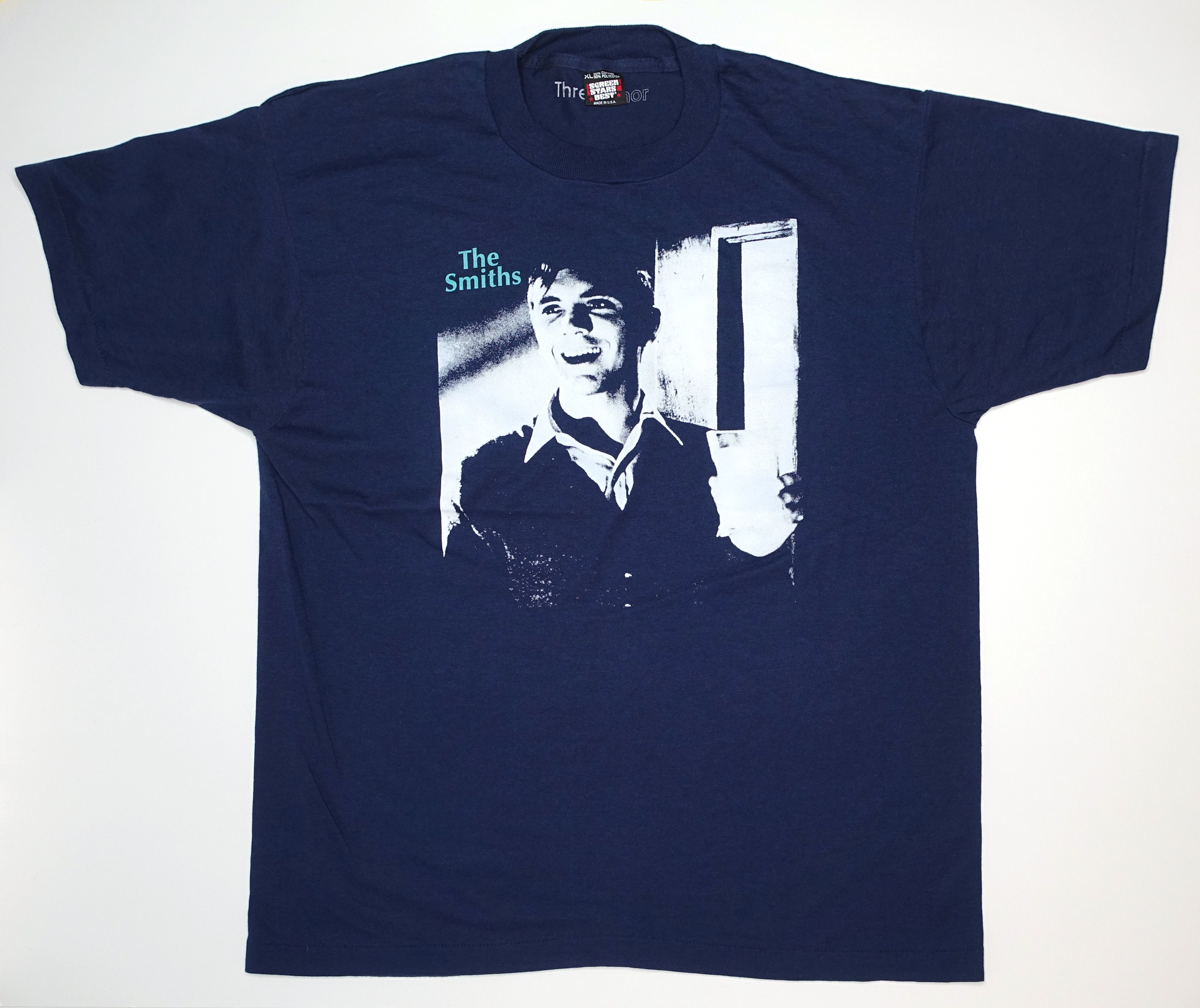 the Smiths - What Difference Does It Make? Navy Version Shirt (Bootleg by Me) Size XL