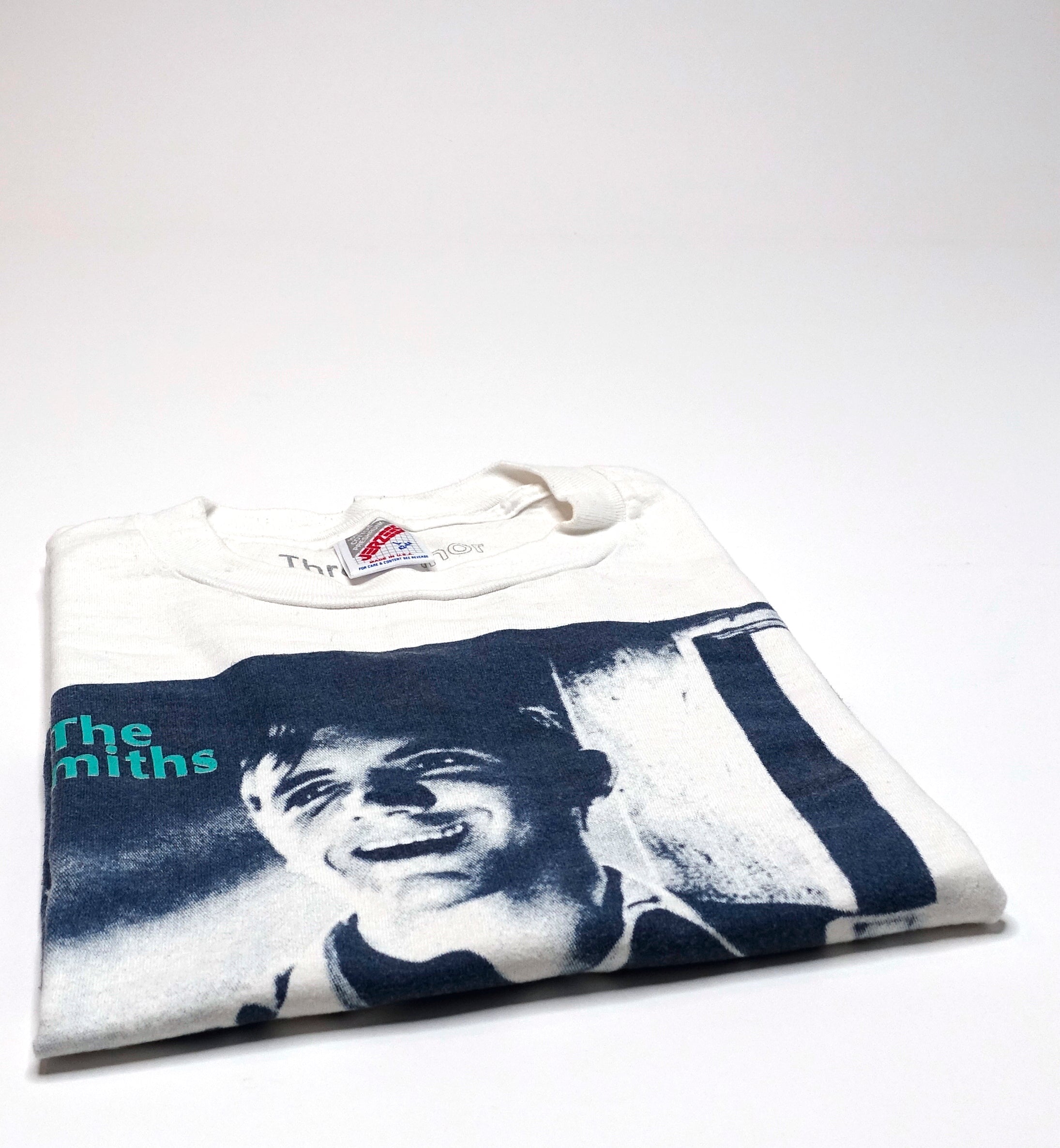 the Smiths - What Difference Does It Make? White Version Shirt (Bootleg by Me) Size Large