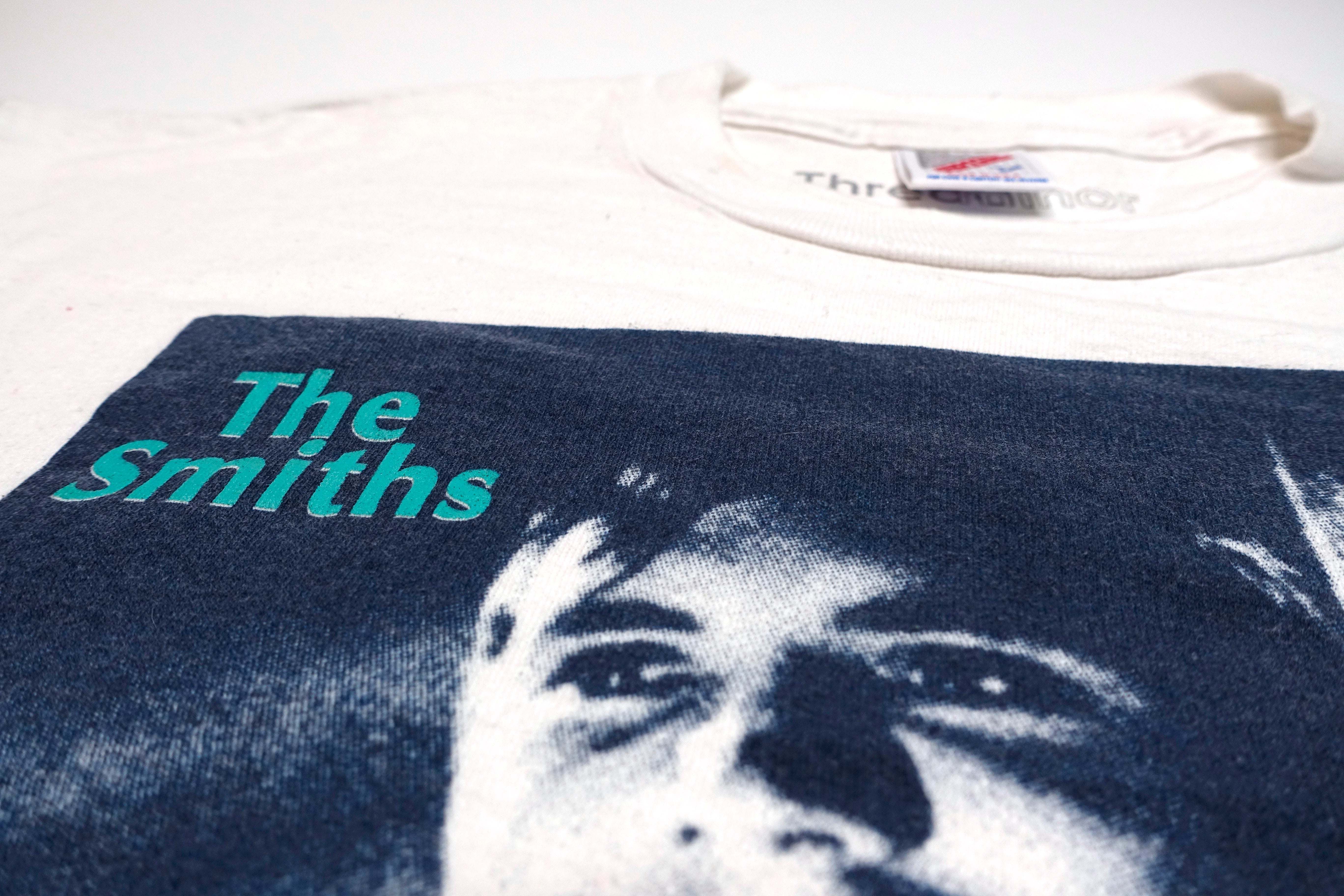 the Smiths - What Difference Does It Make? White Version Shirt (Bootleg by Me) Size Large