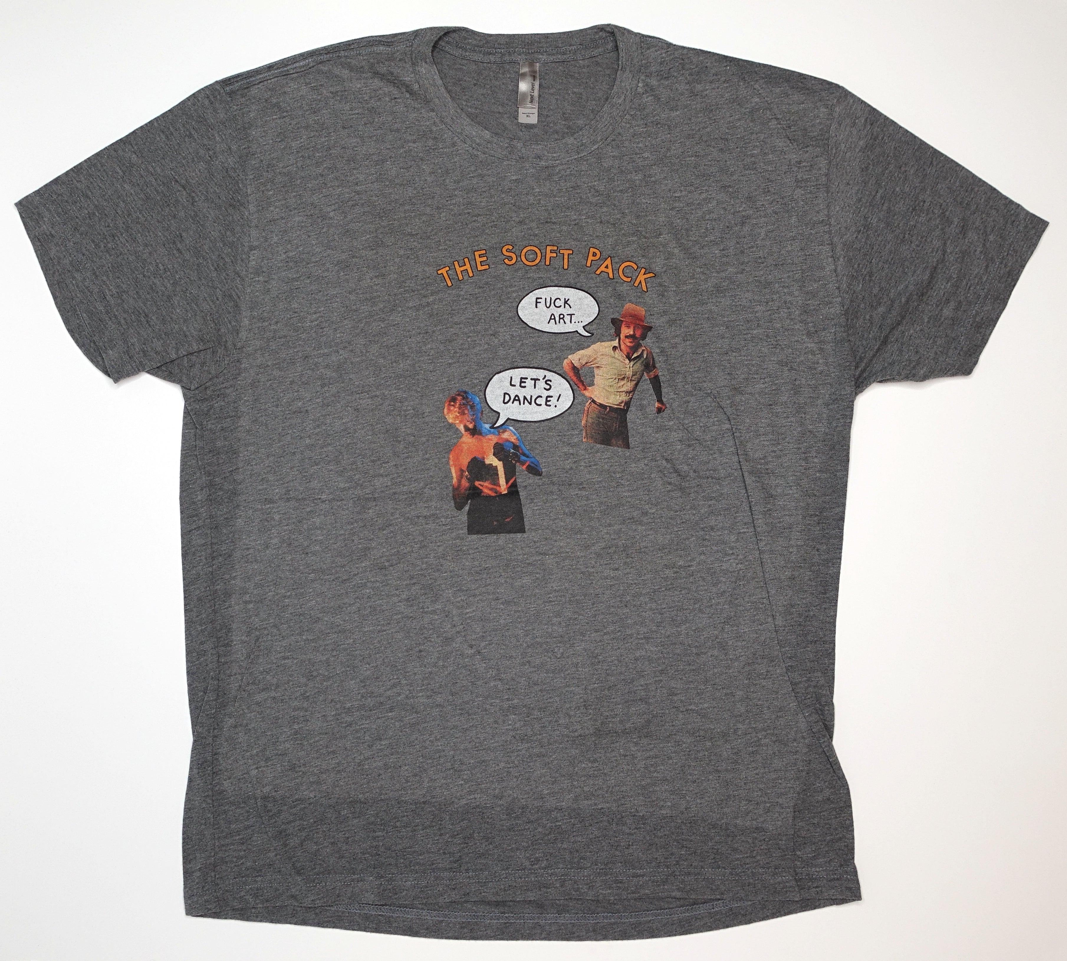 Soft Pack ‎– Fuck Art Let's Dance 2012 Tour Shirt Size XL