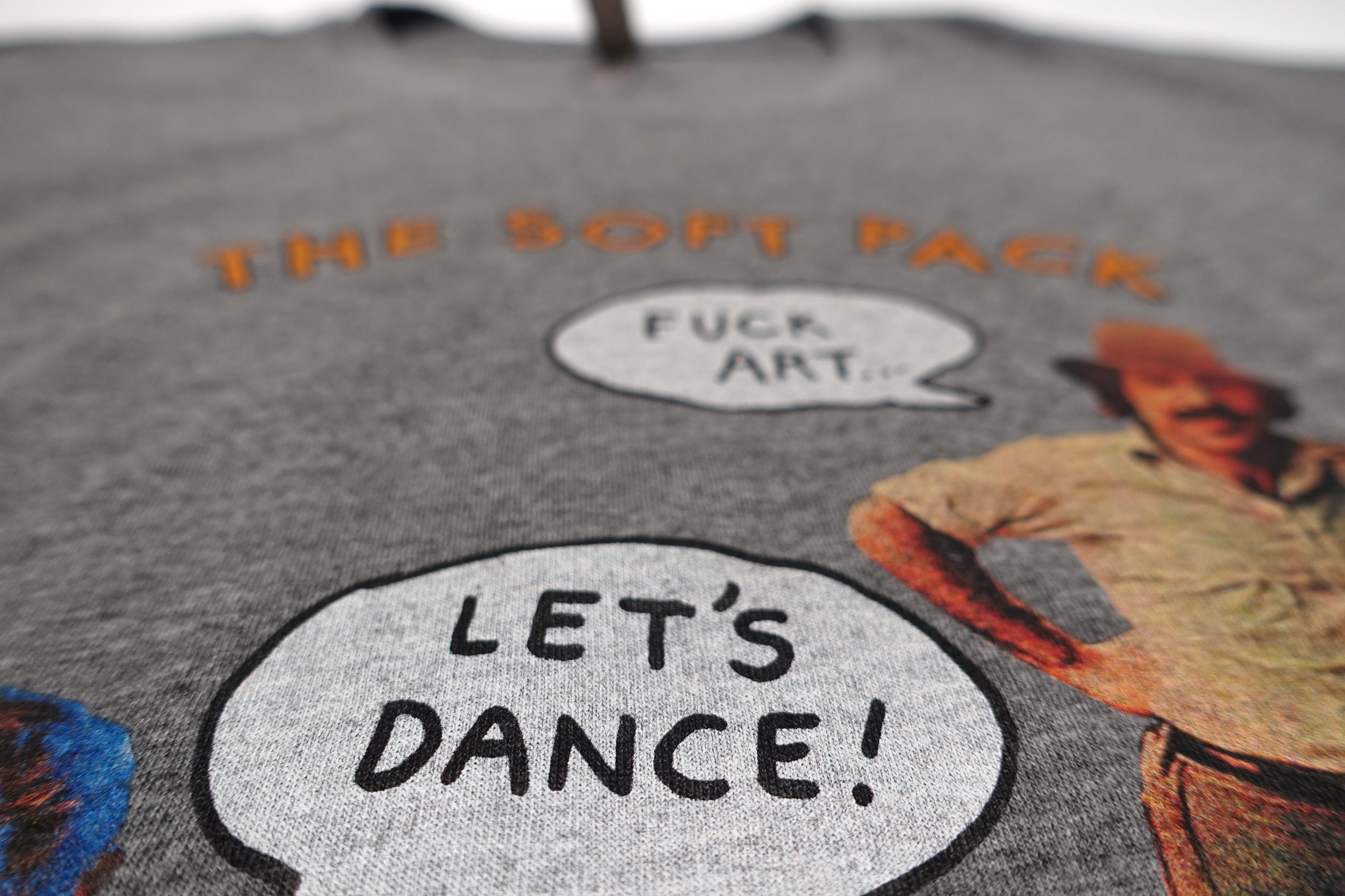 Soft Pack ‎– Fuck Art Let's Dance 2012 Tour Shirt Size XL